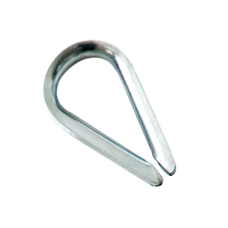 Blue Hawk 1/8-in Zinc-Plated Thimble in the Chain Accessories department at