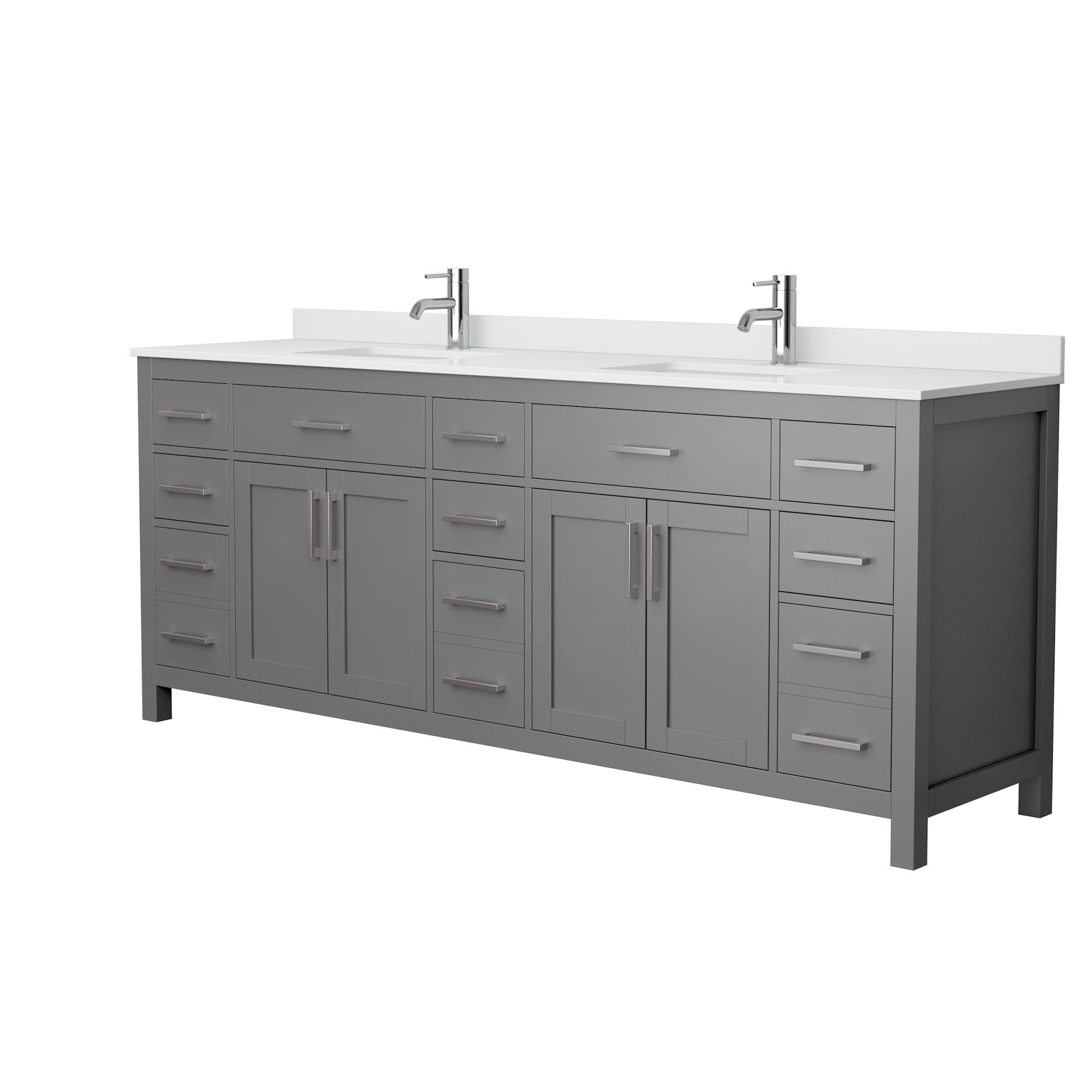 Wyndham Collection WCG242484DKGWCUNSMXX Bath-Vanity-Combo - View #2