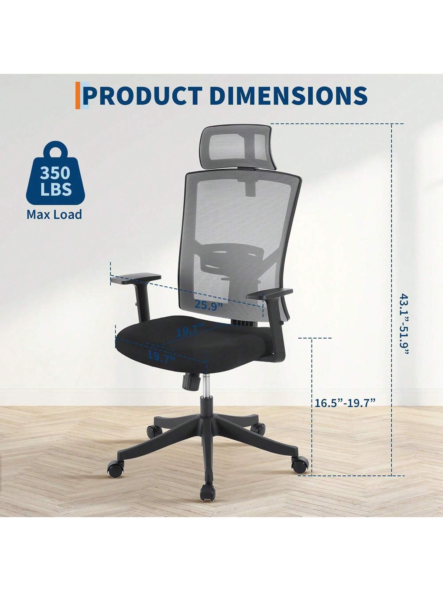 Garvee BY-251224LA21 Office-Chairs - View #2