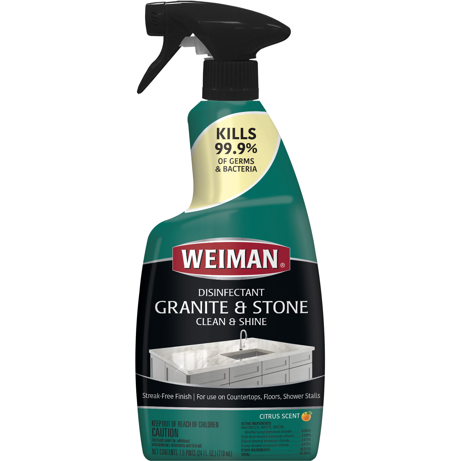  Natural Stone Grout Cleaner, Safe for Marble, Travertine,  Limestone, Tile Spray on Grout Cleaner. (32 oz.) : Tools & Home Improvement