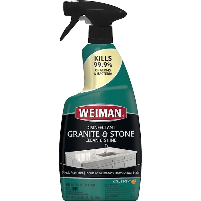Weiman Products 24 Fl Oz Light Citrus Liquid Cleaner In The Countertop Cleaners Sealers Department At Lowes Com