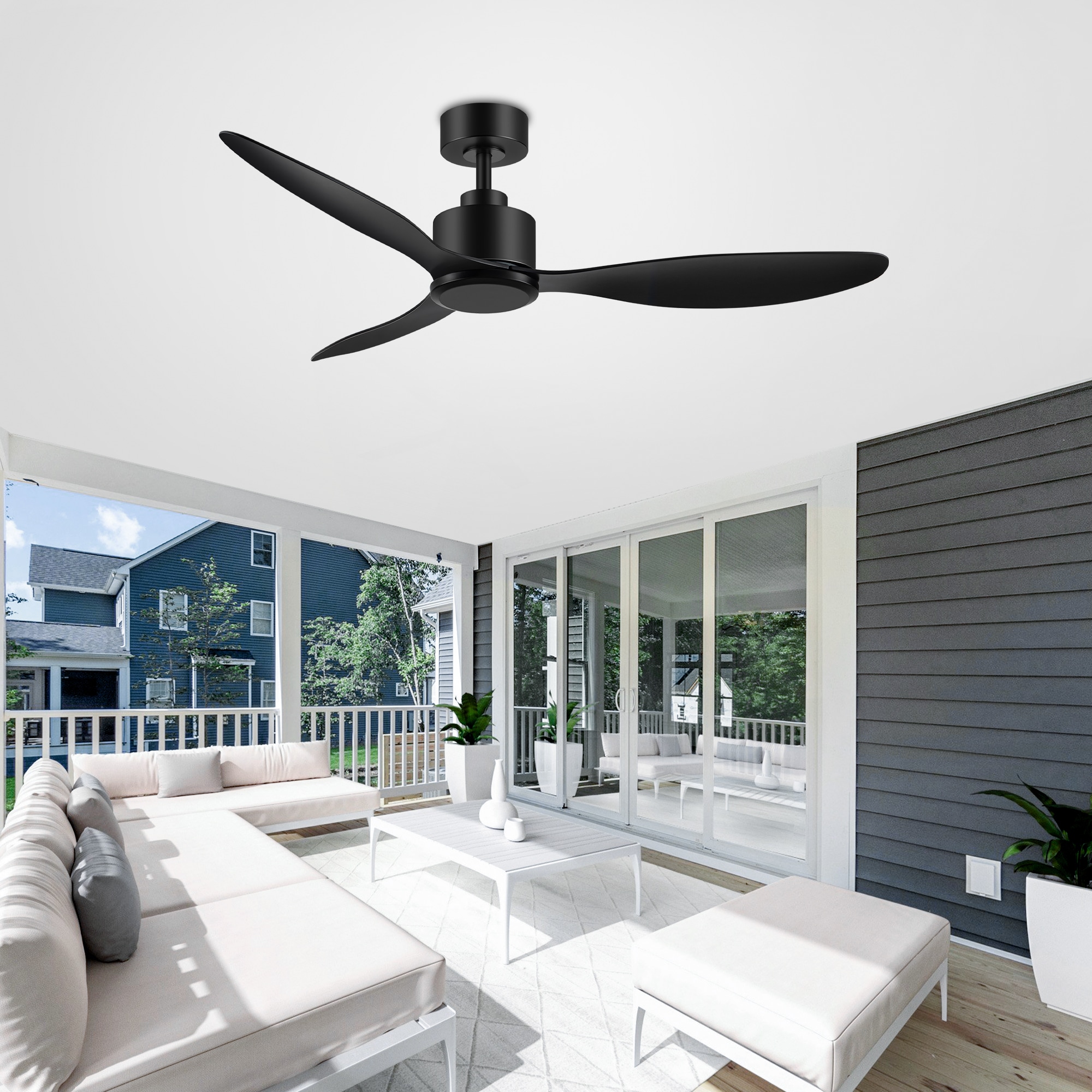 Breezary 30007-BK-NL Ceiling-Fans - View #7