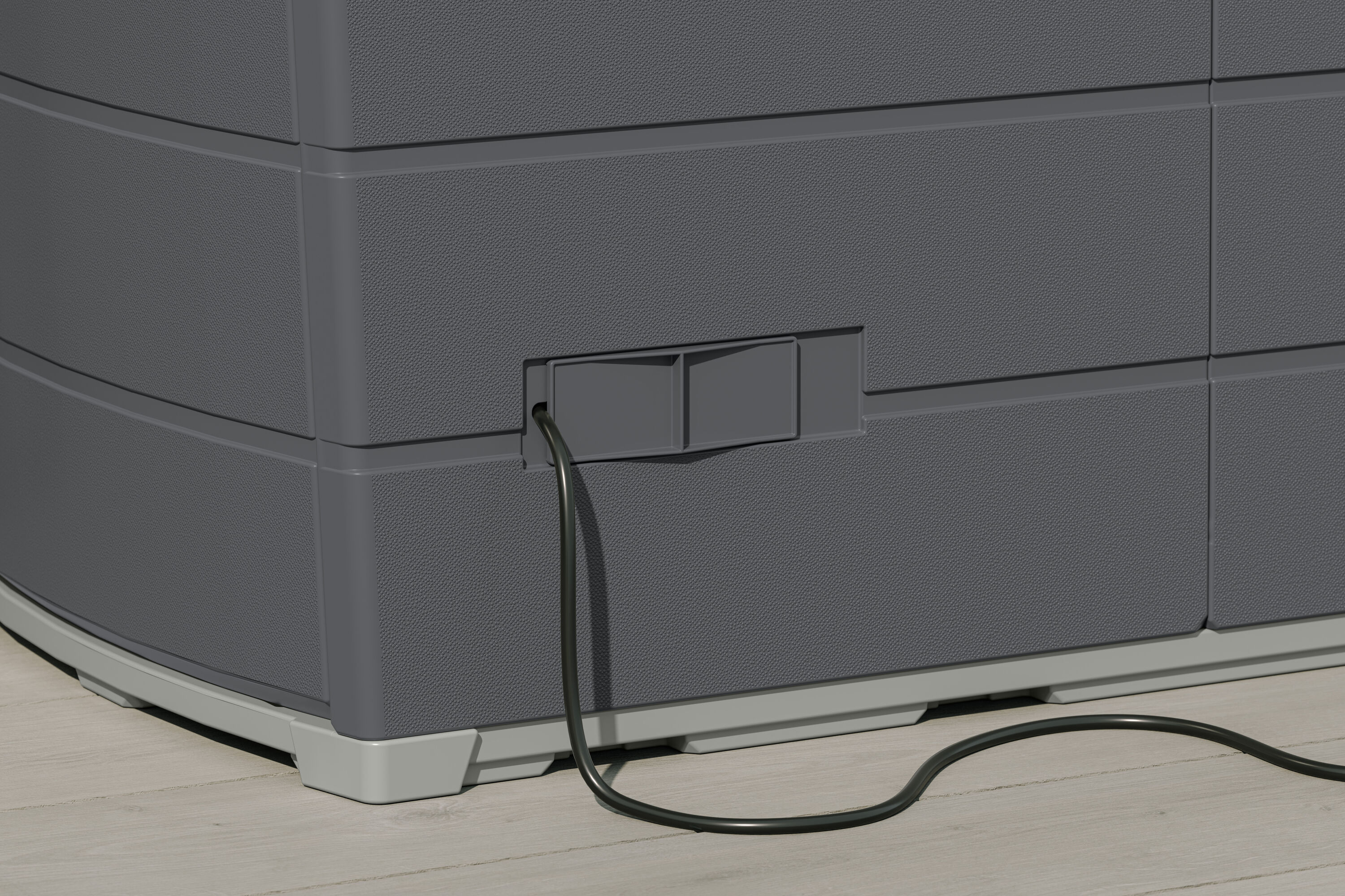 Suncast 49.75-in x 23.5-in Gray Outdoor Storage