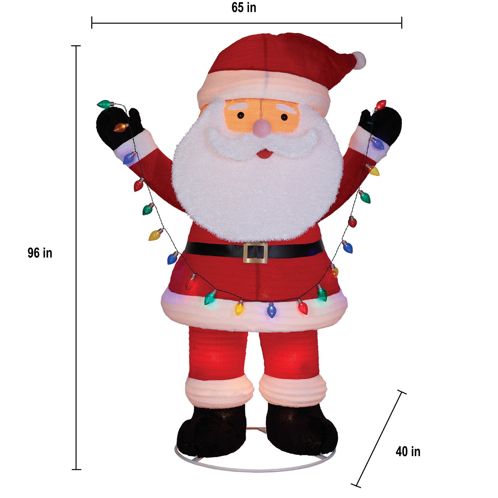 Santa Claus ランプ Xmas ライト christmas 置物 レア