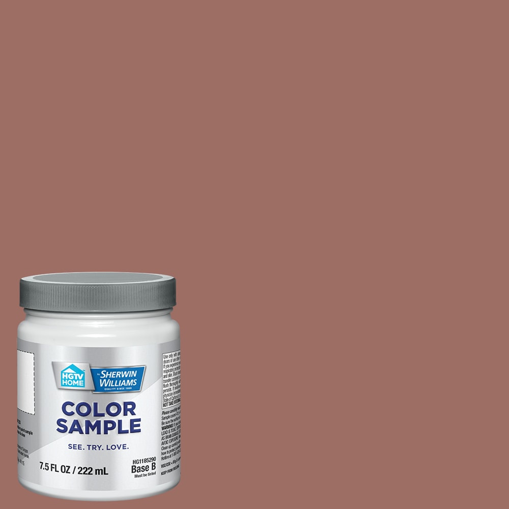 HGTV HOME by Sherwin-Williams HGSW3043 Canyon Arroyo HGSW3043 Tintable Paint sample ( Half-pint )