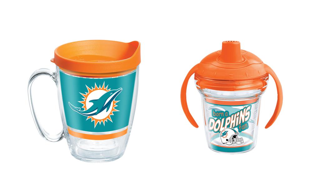 Tervis Miami Dolphins 16oz. Emblem Classic Mug with Lid