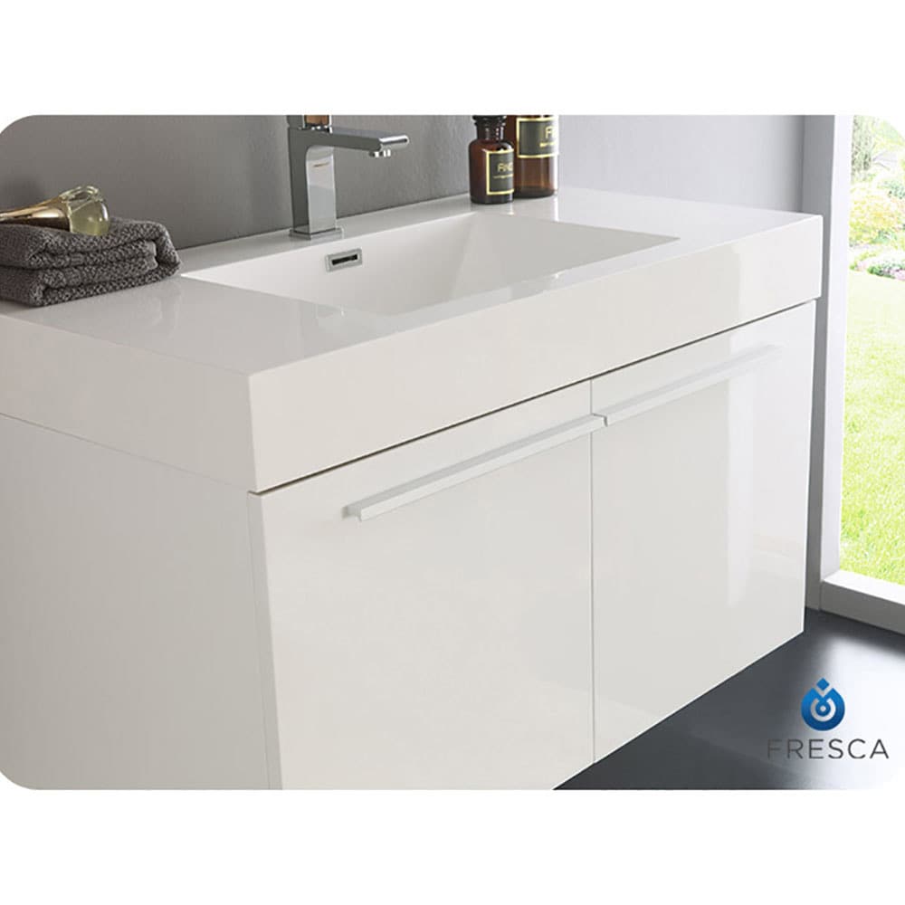 Fresca FCB8090WH vanities - View #9