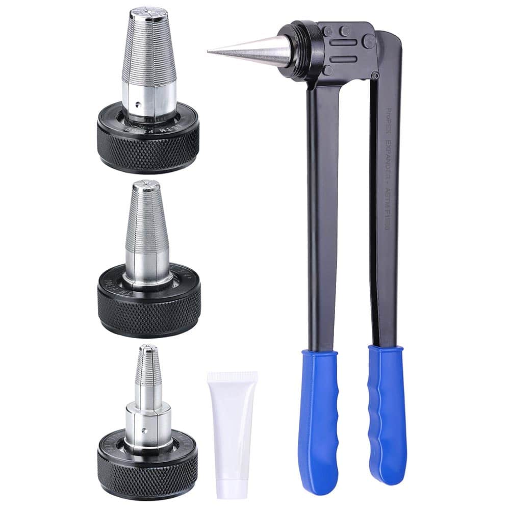 Yescom 25PEX002-ME03-03-LO PEX Expansion Tool Kit 1/2 inch 3/4 inch 1 inch Tube Expander