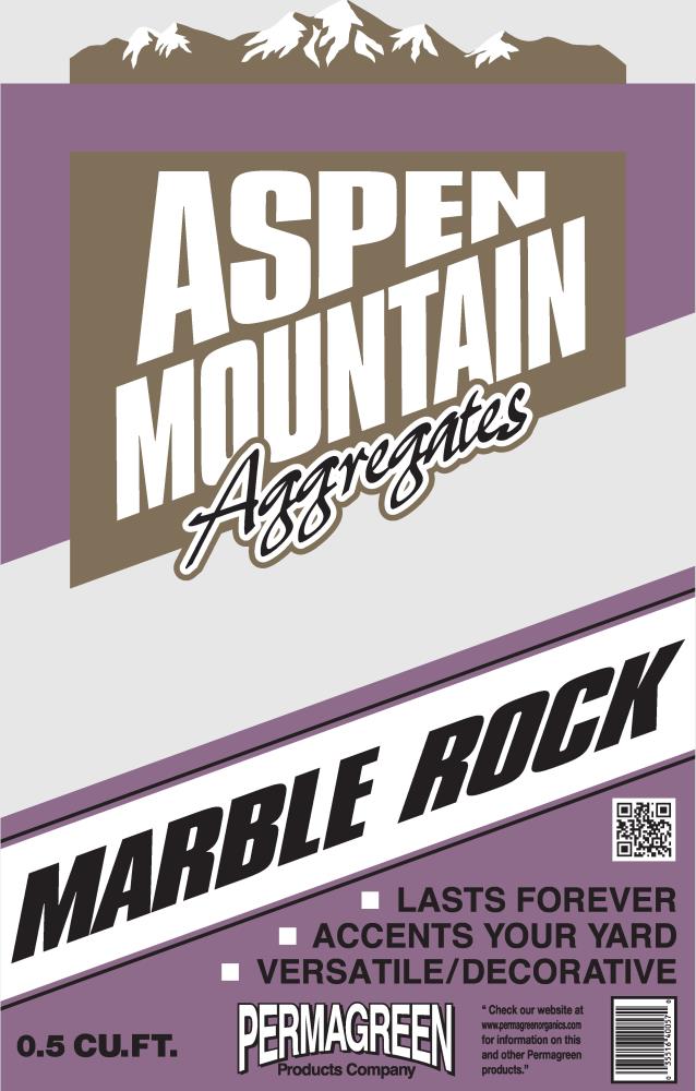 Aspen Mountain 117556 0.5-cu ft White Marble Chips
