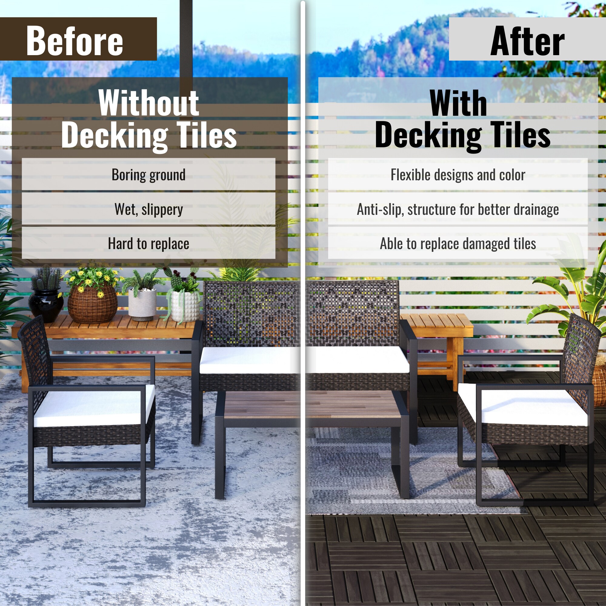 Bybafun YA1000019 Deck-Tiles - View #6