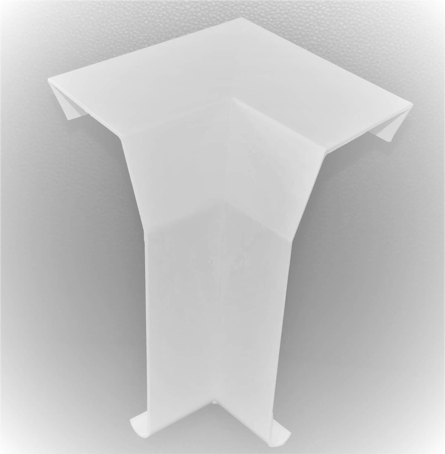 NeatHeat Tall 3-in Hydronic Slip-on Baseboard Heater Inside corner #IC 80/09 BW