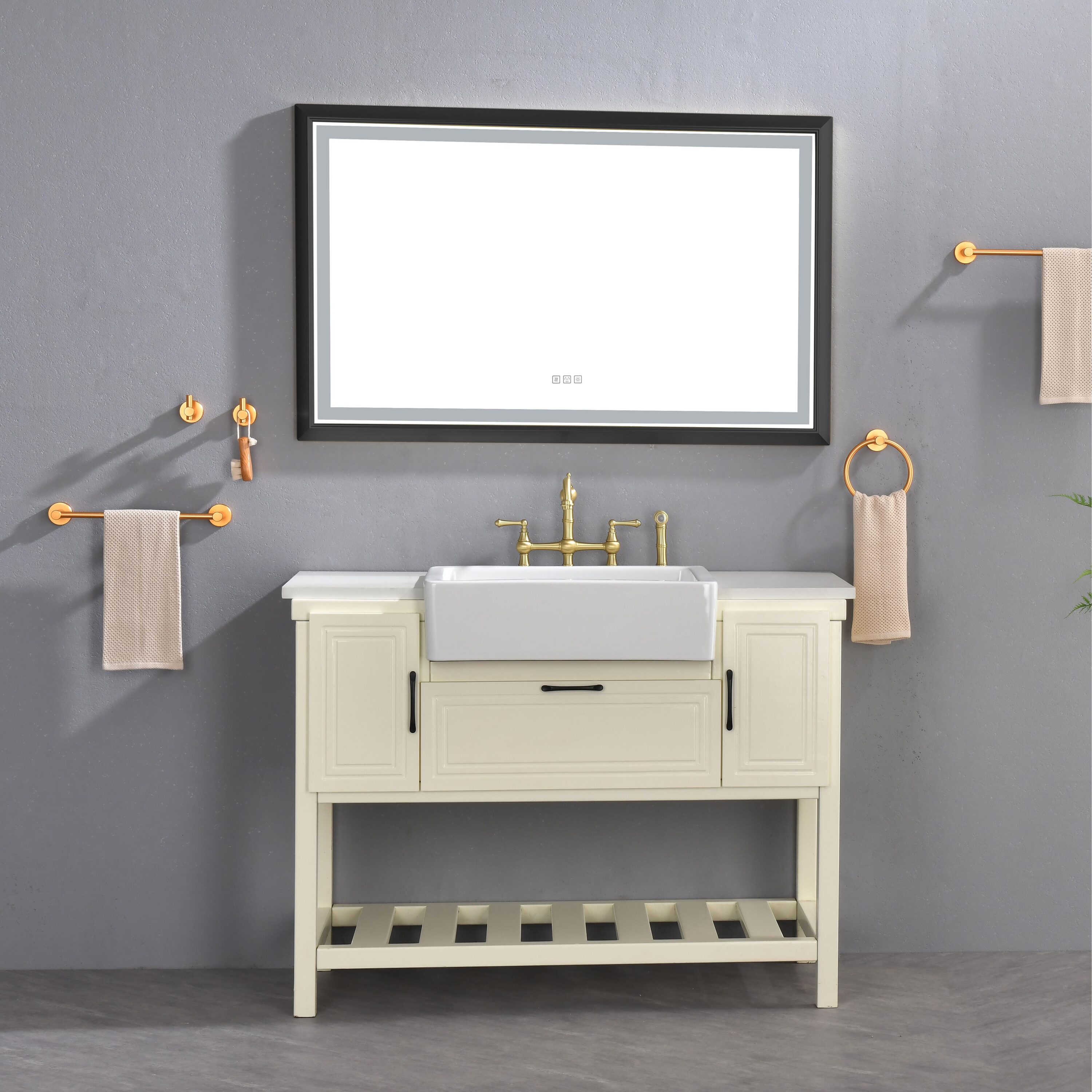 Bayfeve BF-78406-MIR Framed-Bath-Mirrors - View #6