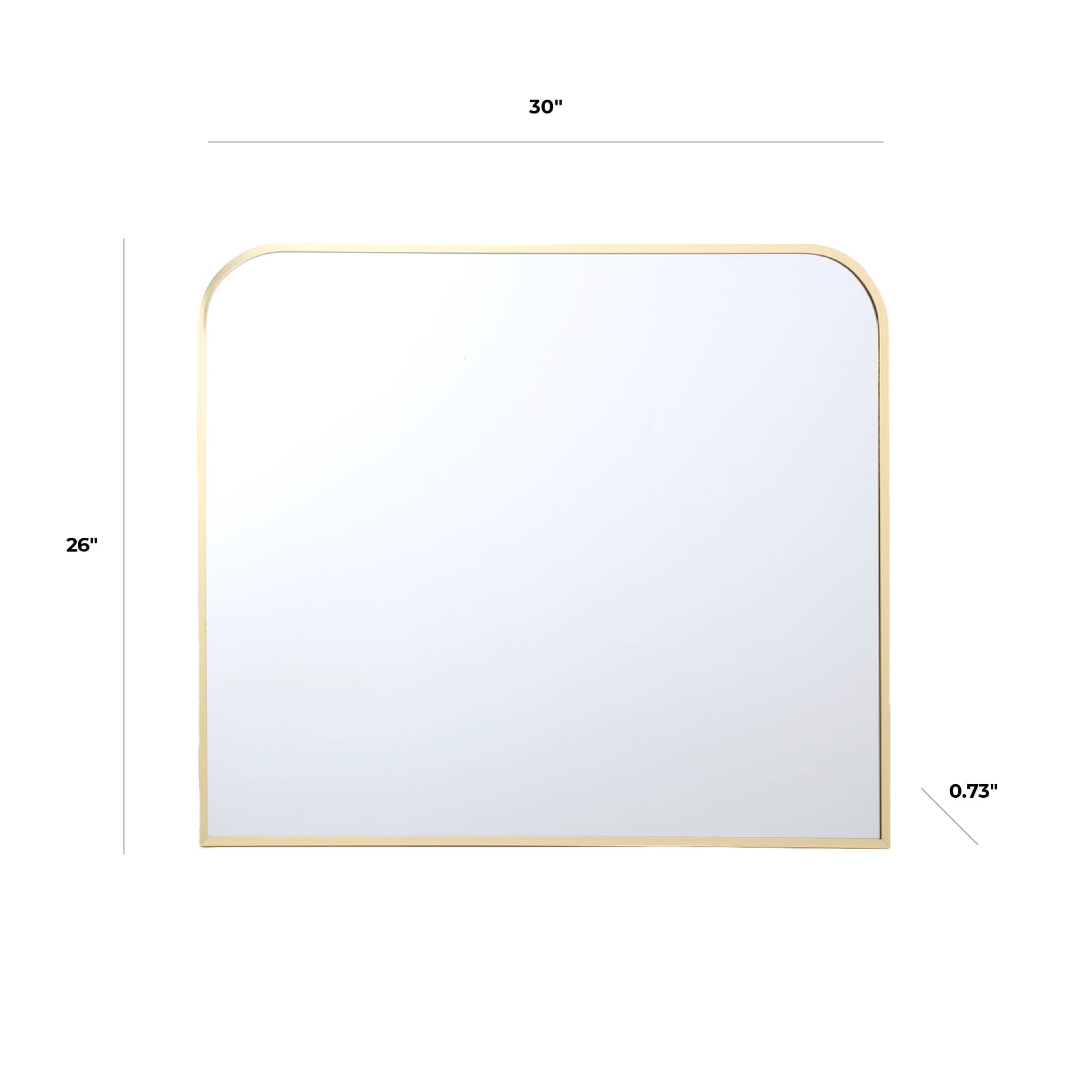  JF1153M-GLD-3026 Decor-Mirrors - View #6