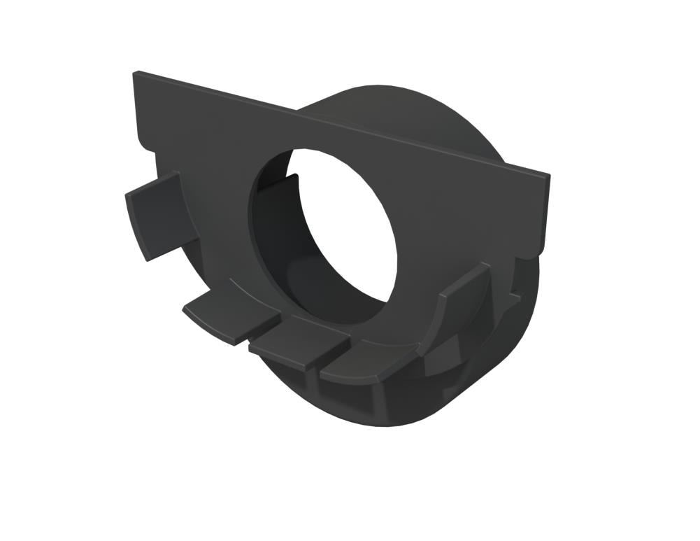 U.S. Trench Drain 83705 5.25-in W X 4-in L Compact End Cap Multi Pipe Adapter