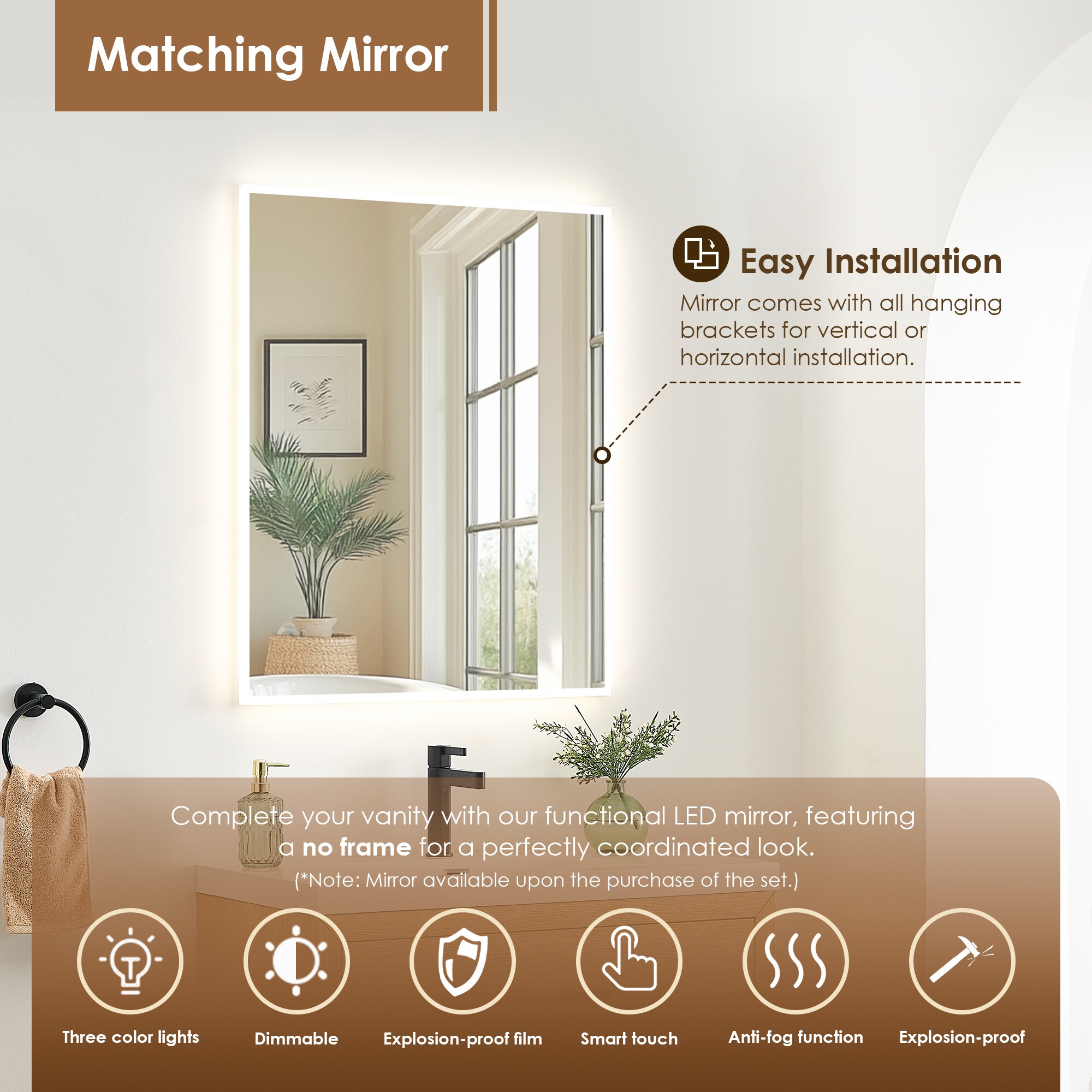 Altair 579036-WO-WH Bath-Vanity-Combo - View #11