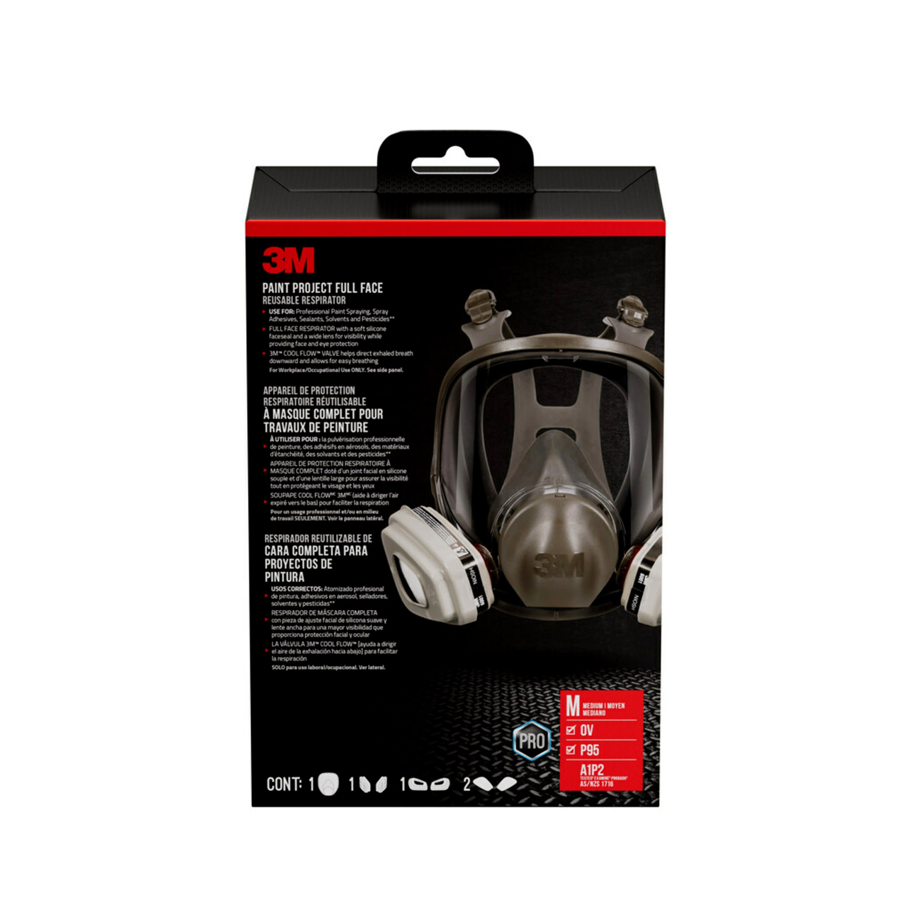3M 68P71PA1-A-NA respirators - View #2