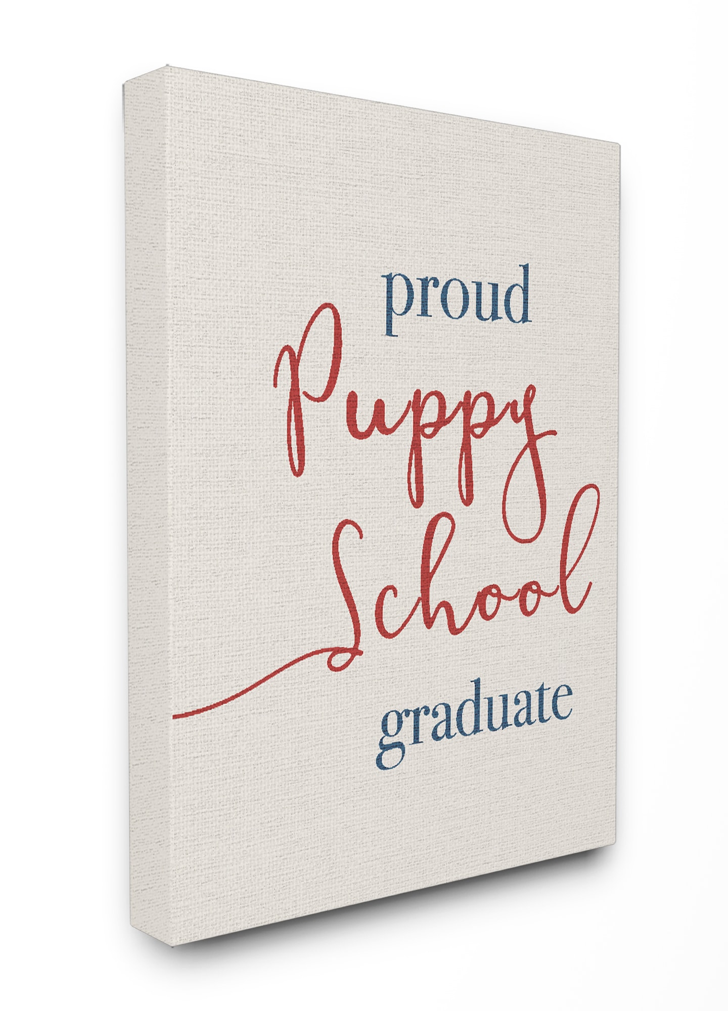 Stupell Industries Proud Puppy School Grad Wall Plaque Art Proudly Made in USA