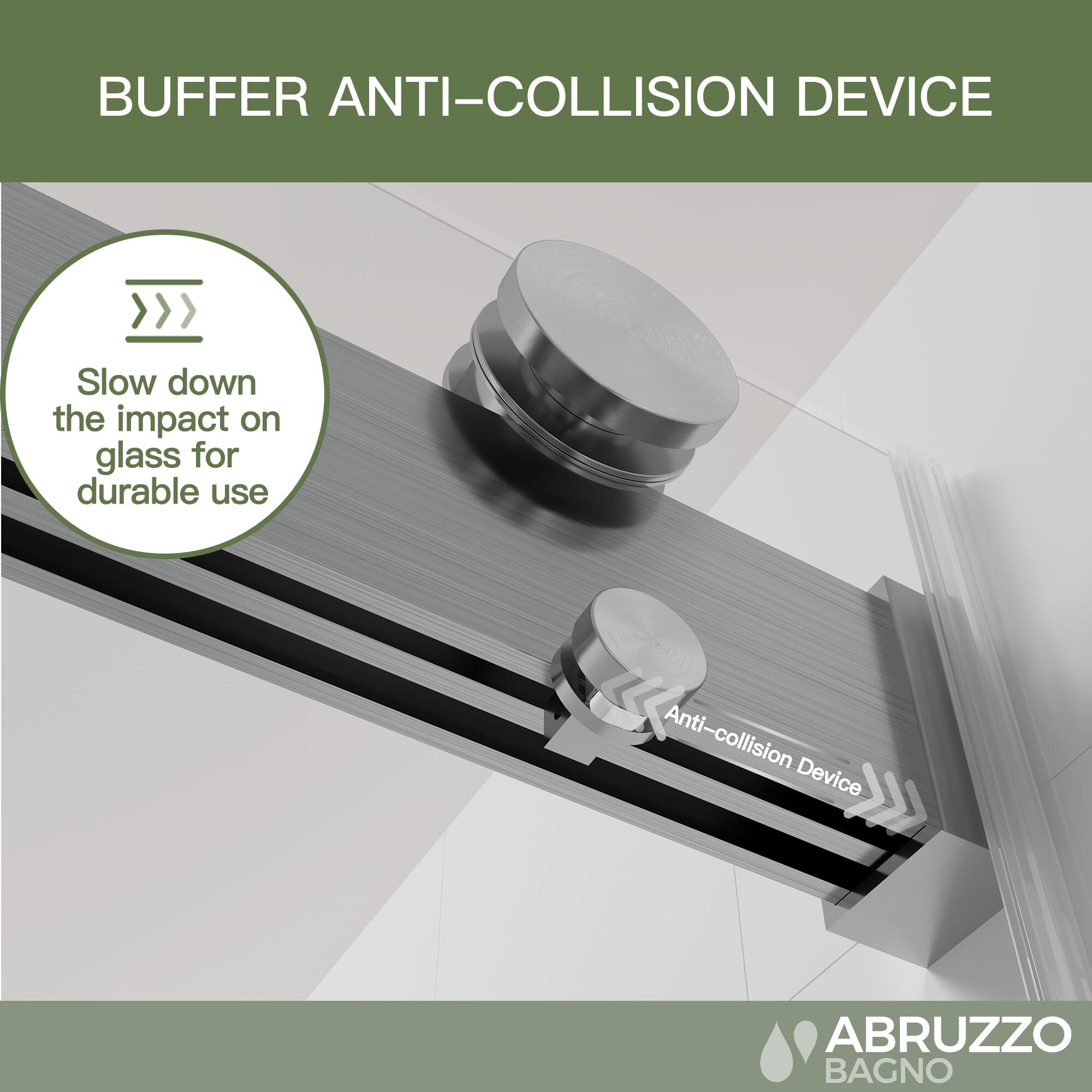 Forclover ALBIN6076BN Shower-Doors - View #9