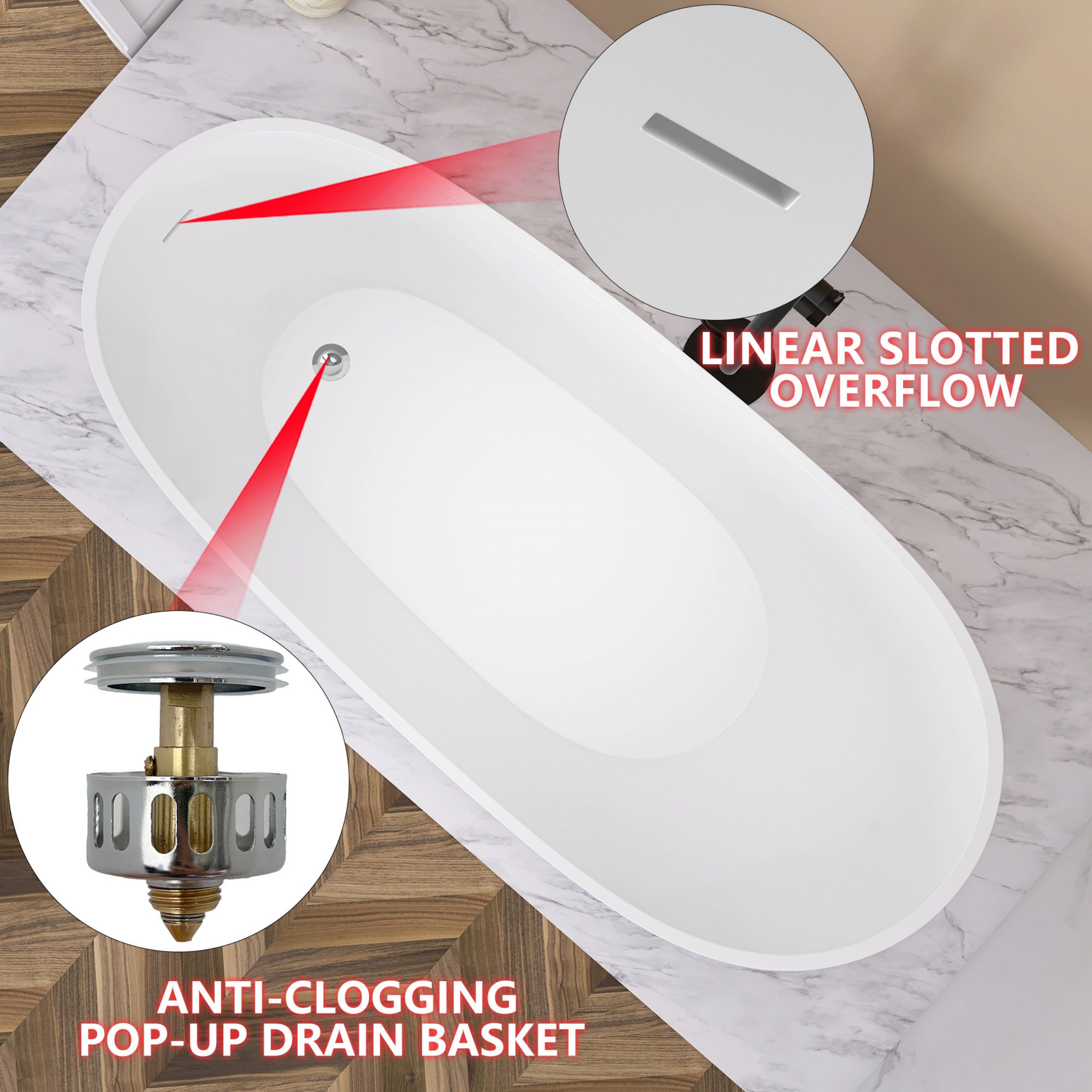 WELLFOR QBT-P304-W63EG bathtubs - View #8