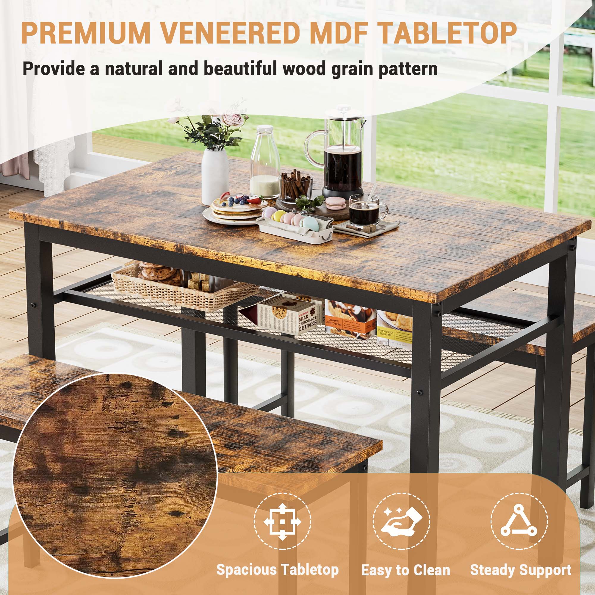 Fun Orange FUN25DS08 Dining-Sets - View #2