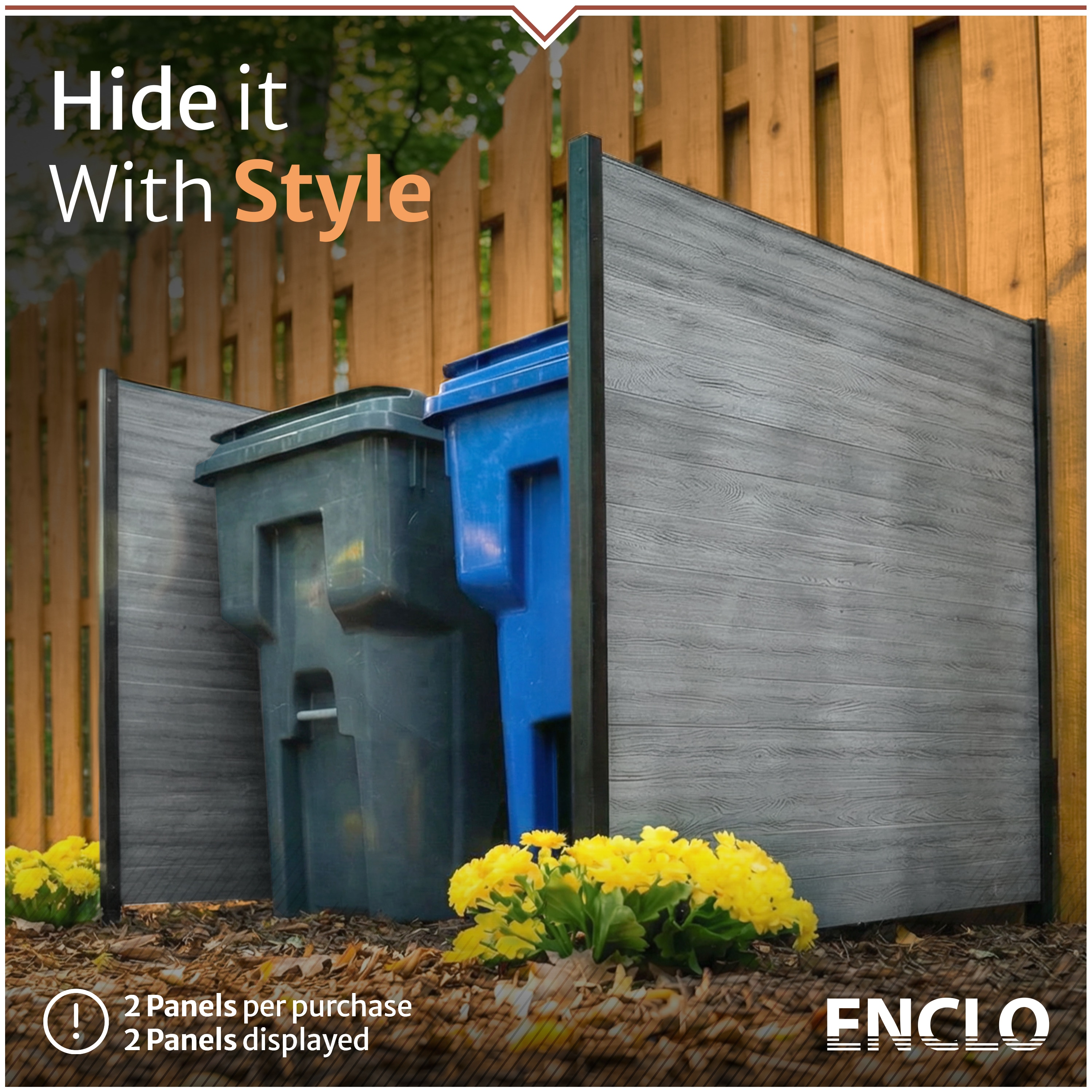 Enclo Privacy Screens EC18002 Outdoor-Privacy-Screen - View #3