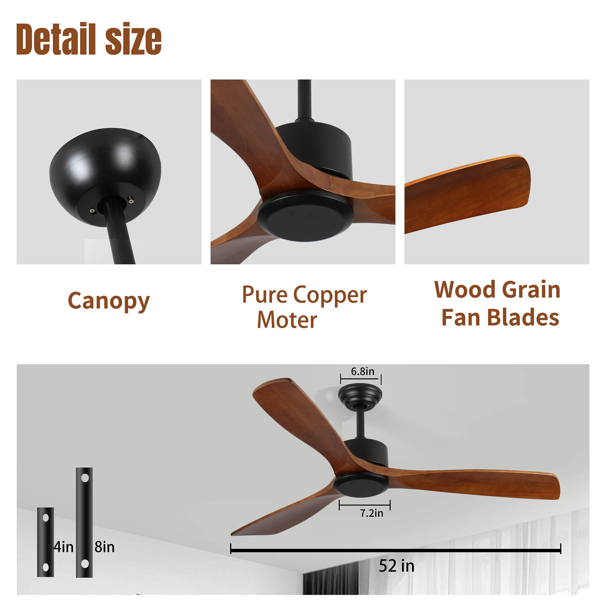 Bybafun YB5700068 Ceiling-Fans - View #7
