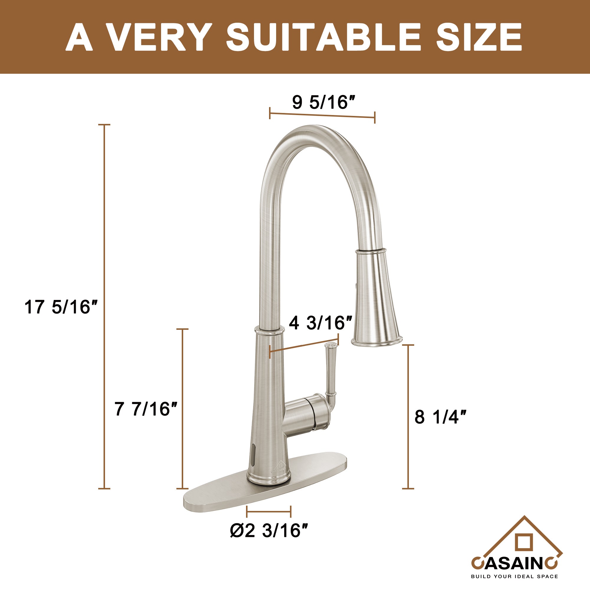 Boyel Living BL-W3085-BN Kitchen-Faucets - View #2