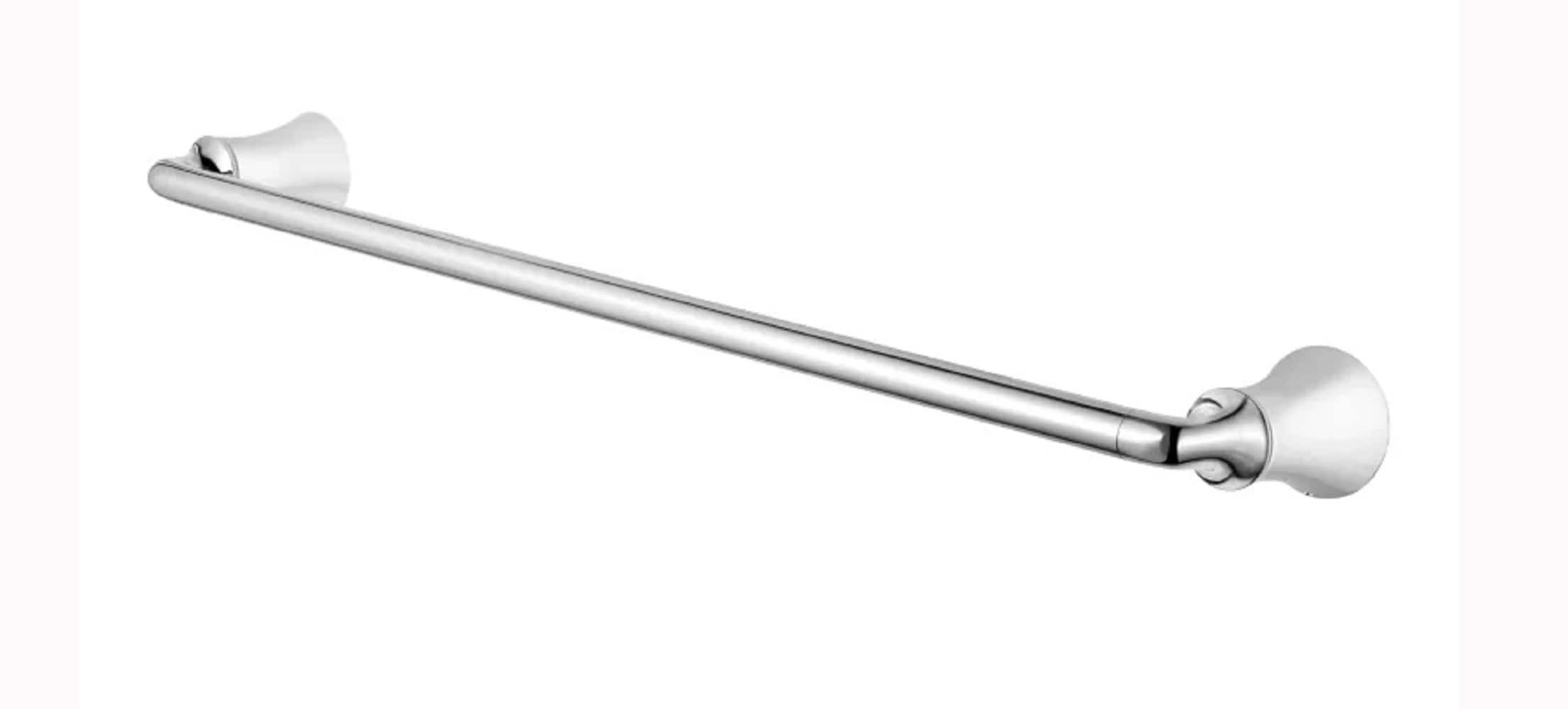 Pfister BTB-TR2C Iyla 24-in Polished Chrome Wall mount Single Towel Bar