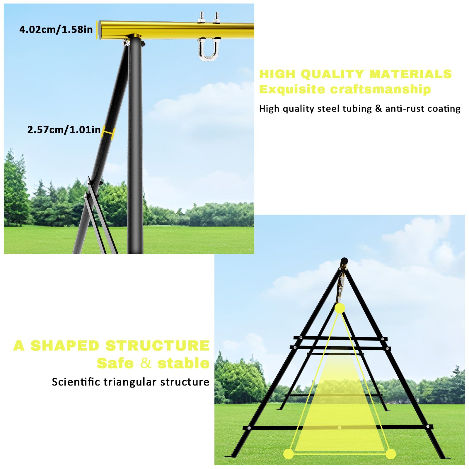 Runesay SS-11 Playset-Swings - View #4