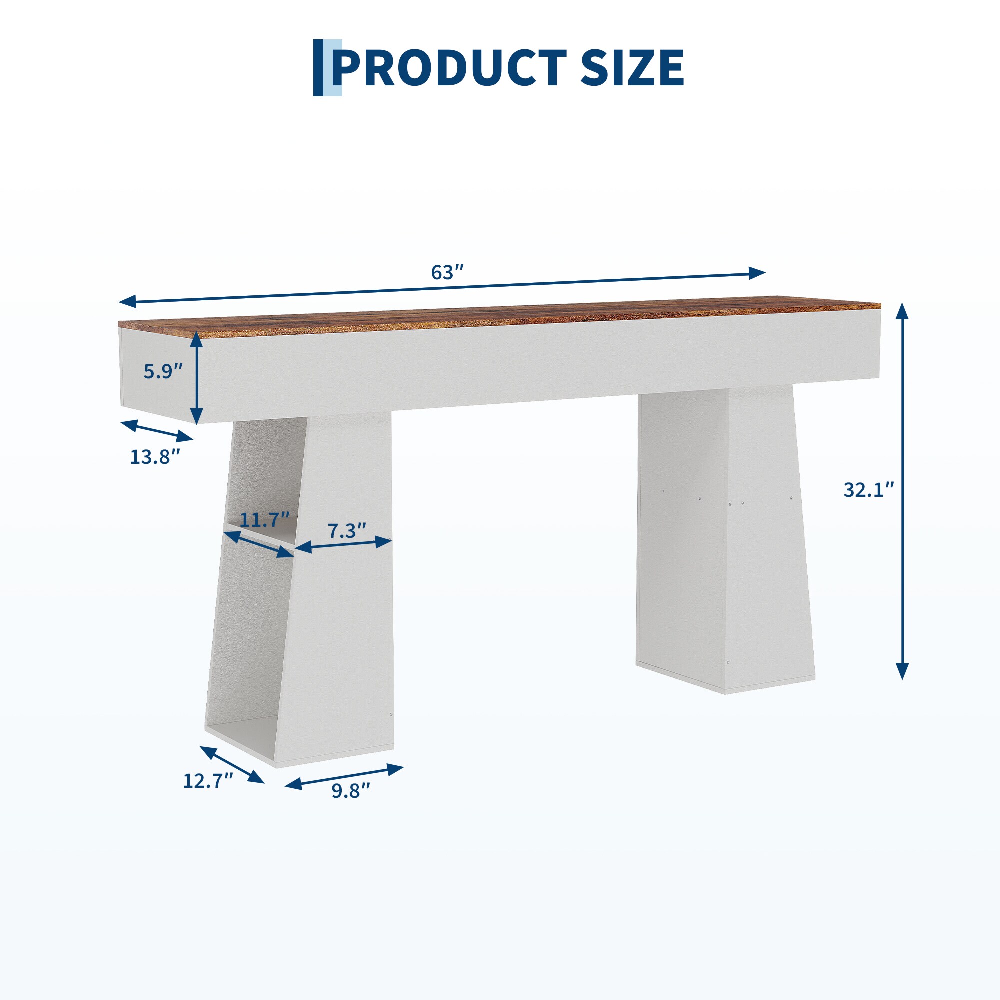 Garvee CPOHGXS3R1L0TDE Console-Sofa-Tables - View #2