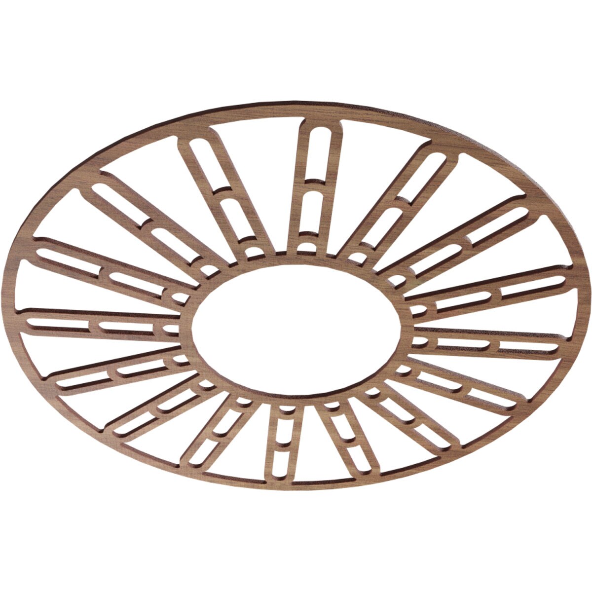 Ekena Millwork CMWP26X26X0250HHWA Ceiling-Medallions - View #2
