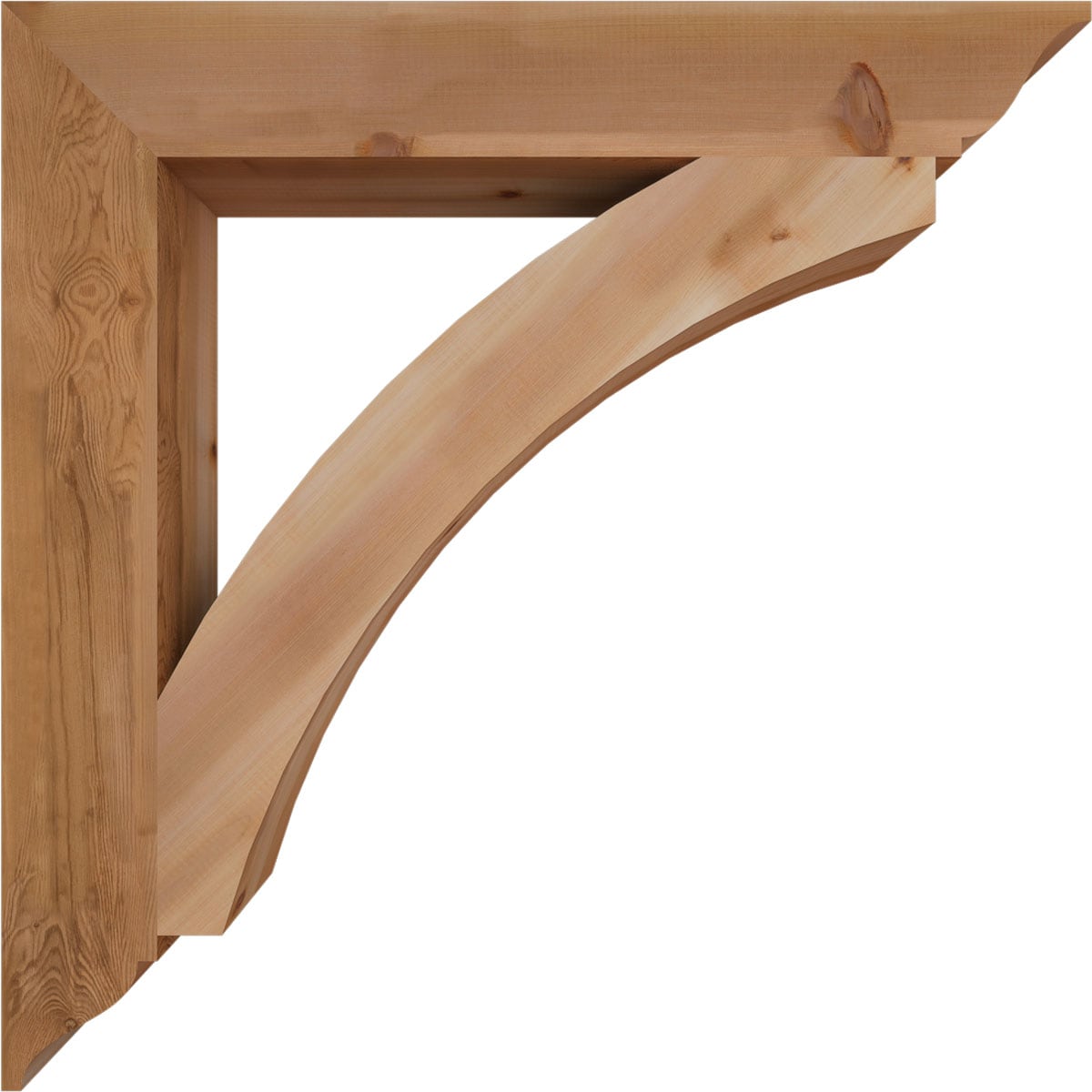 Ekena Millwork BKT06X42X42THR01SWR Exterior-Brackets-Braces - View #3