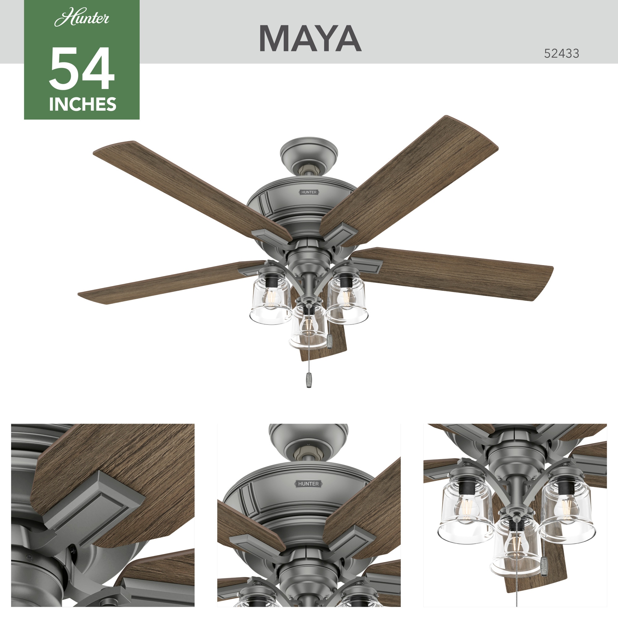 Hunter 52433 Ceiling-Fans - View #7