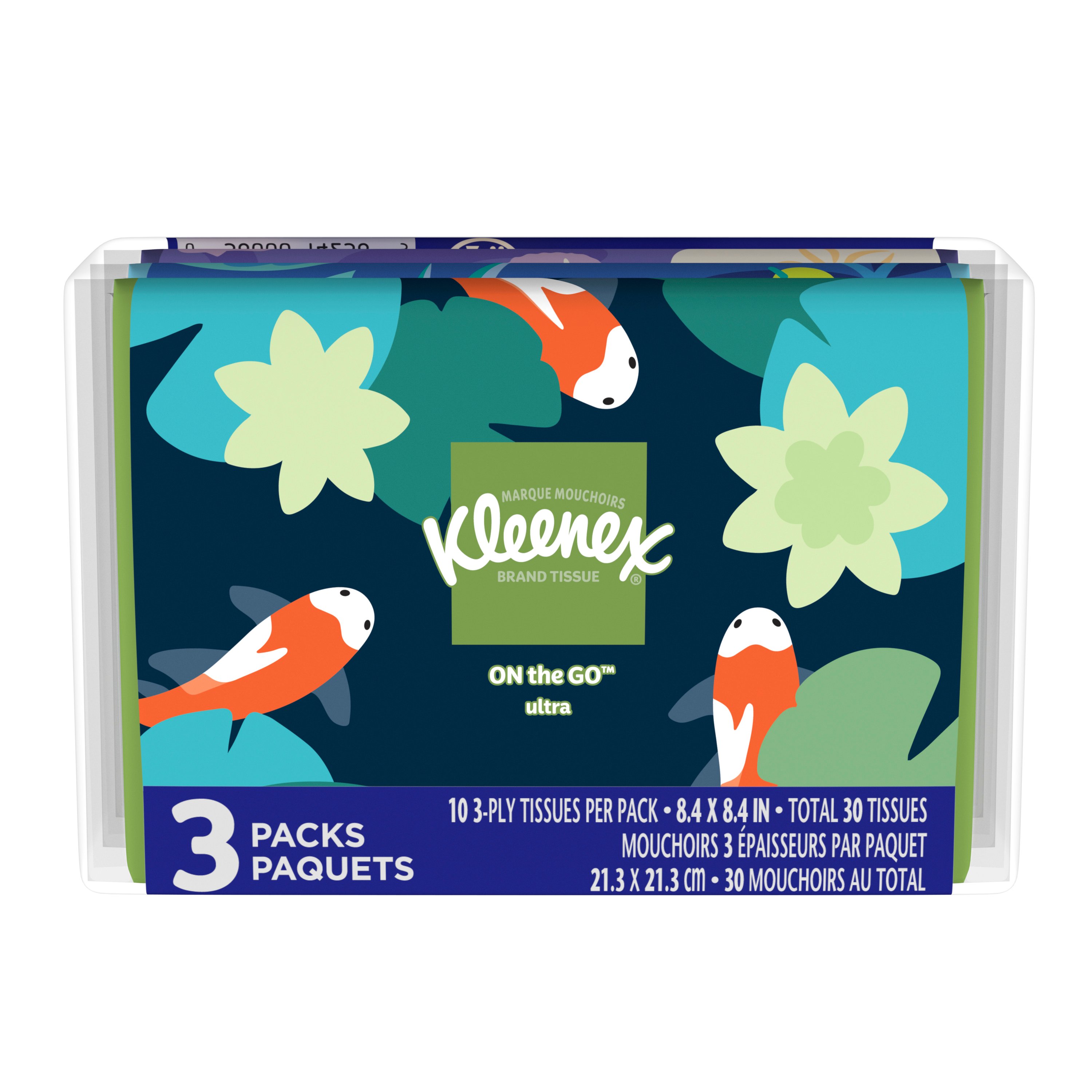 Kleenex 35533 3 -Pack Facial Tissue ( 10 -Count )