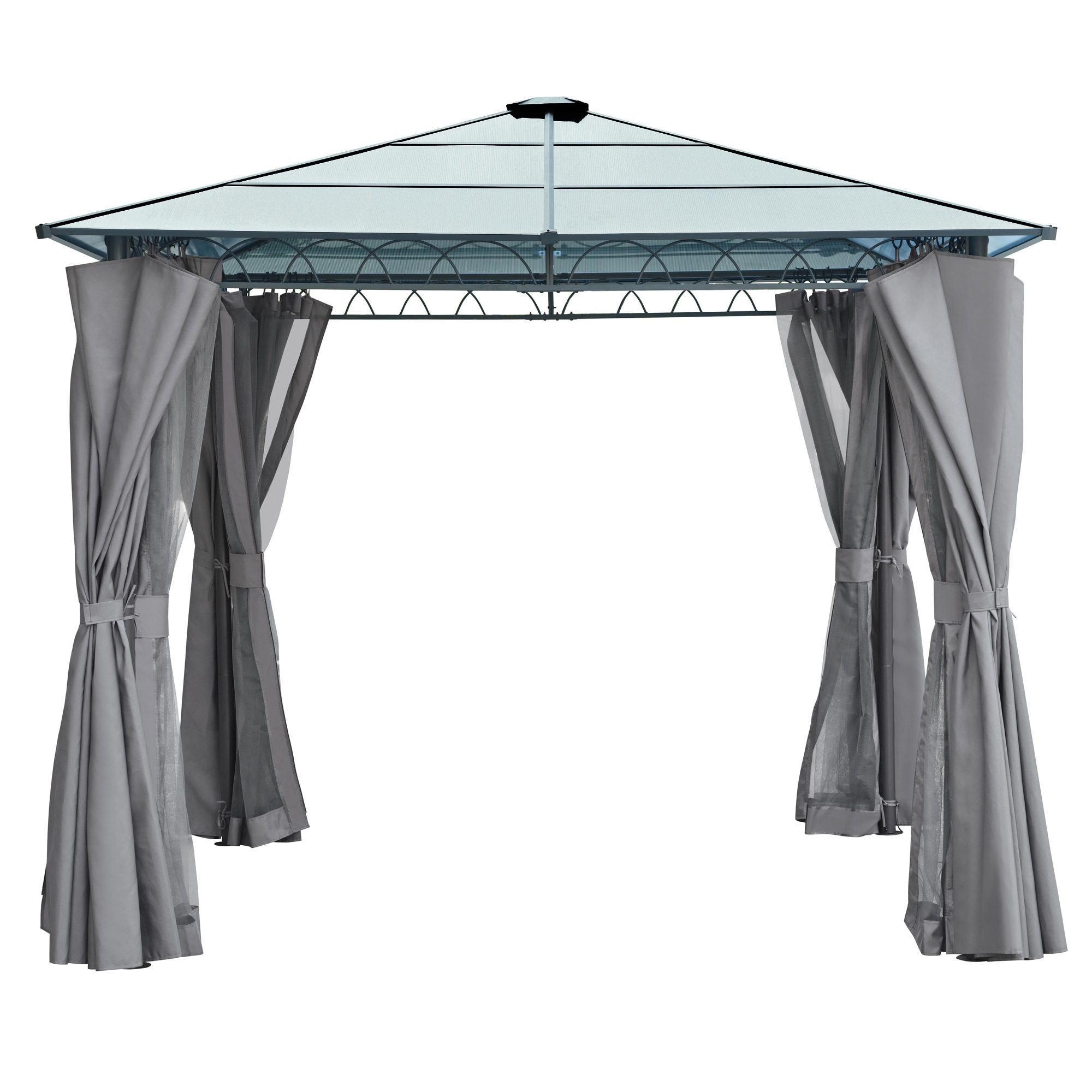 SINOFURN SYA010483BN Wood-Resin-Gazebos - View #19
