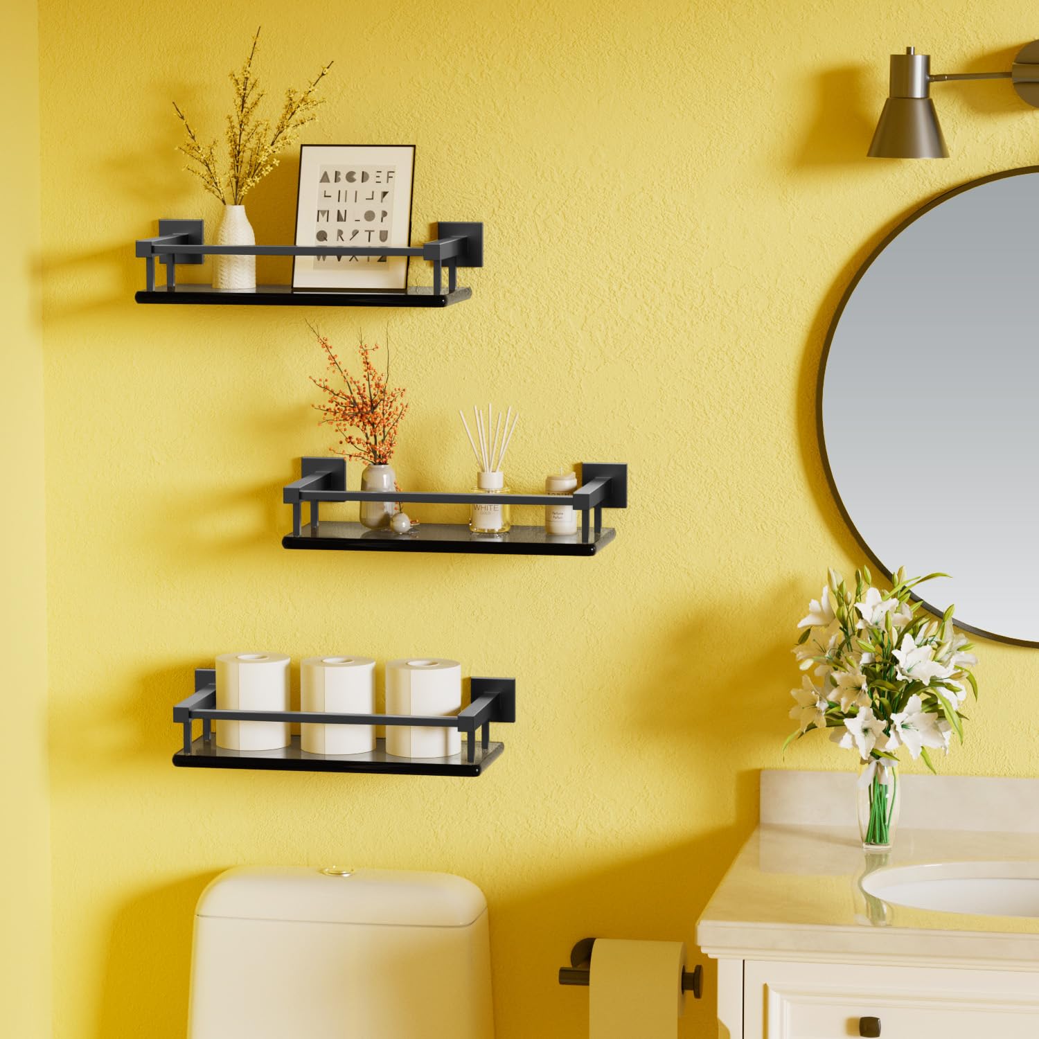 Lovav 5749848289387 Bathroom-Shelves - View #2