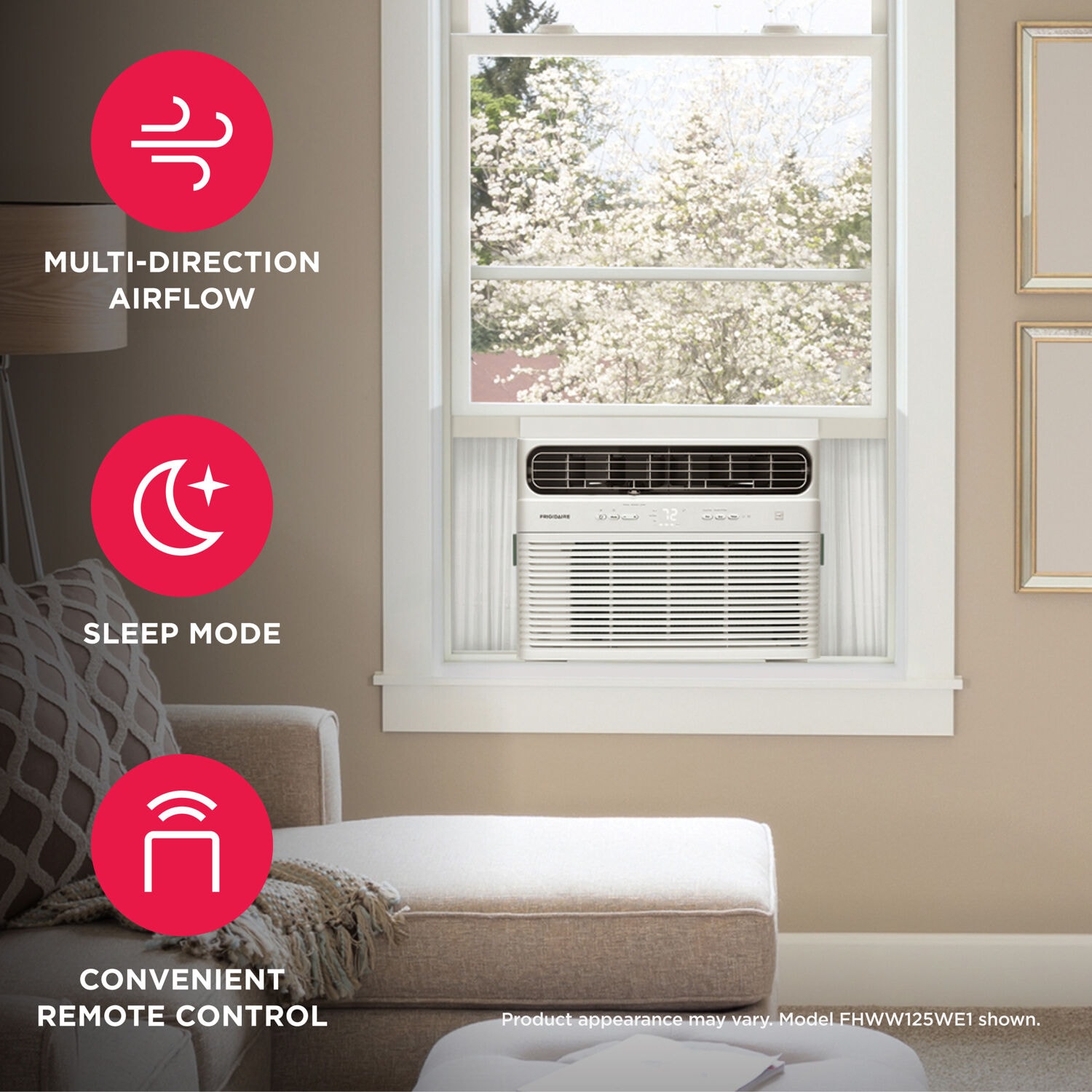 Frigidaire FHWW105WE1 Window-Air-Conditioners - View #3