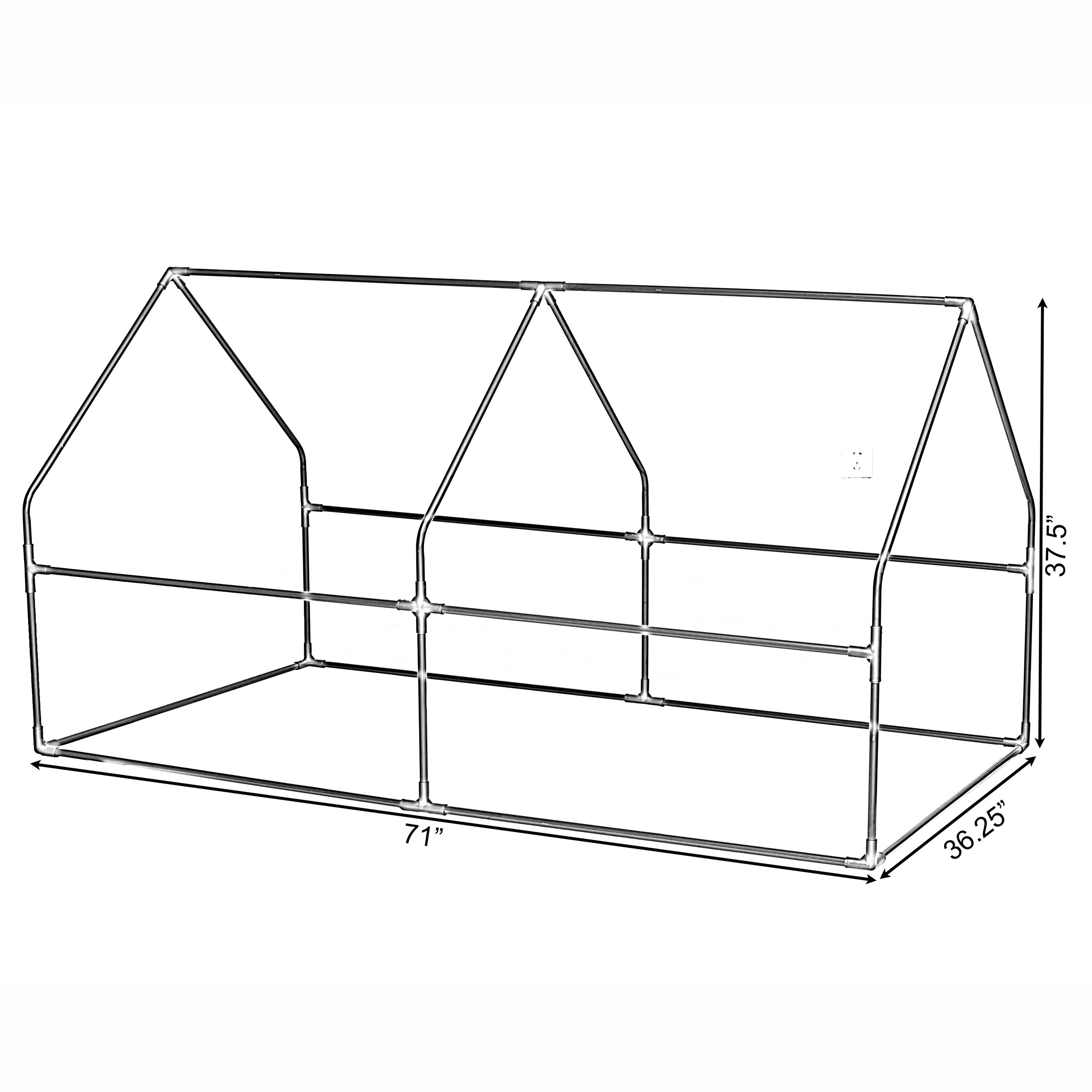 Gardenised QI004029.M greenhouses - View #3