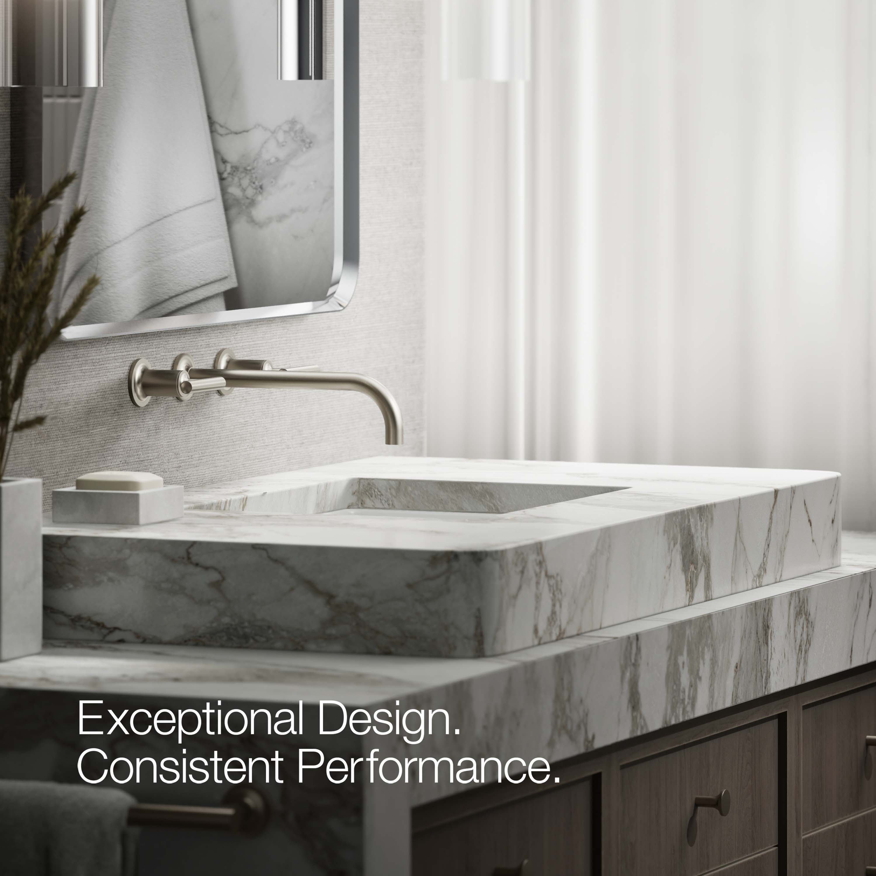 KOHLER T14414-4-BN Lavatory-Faucets - View #3