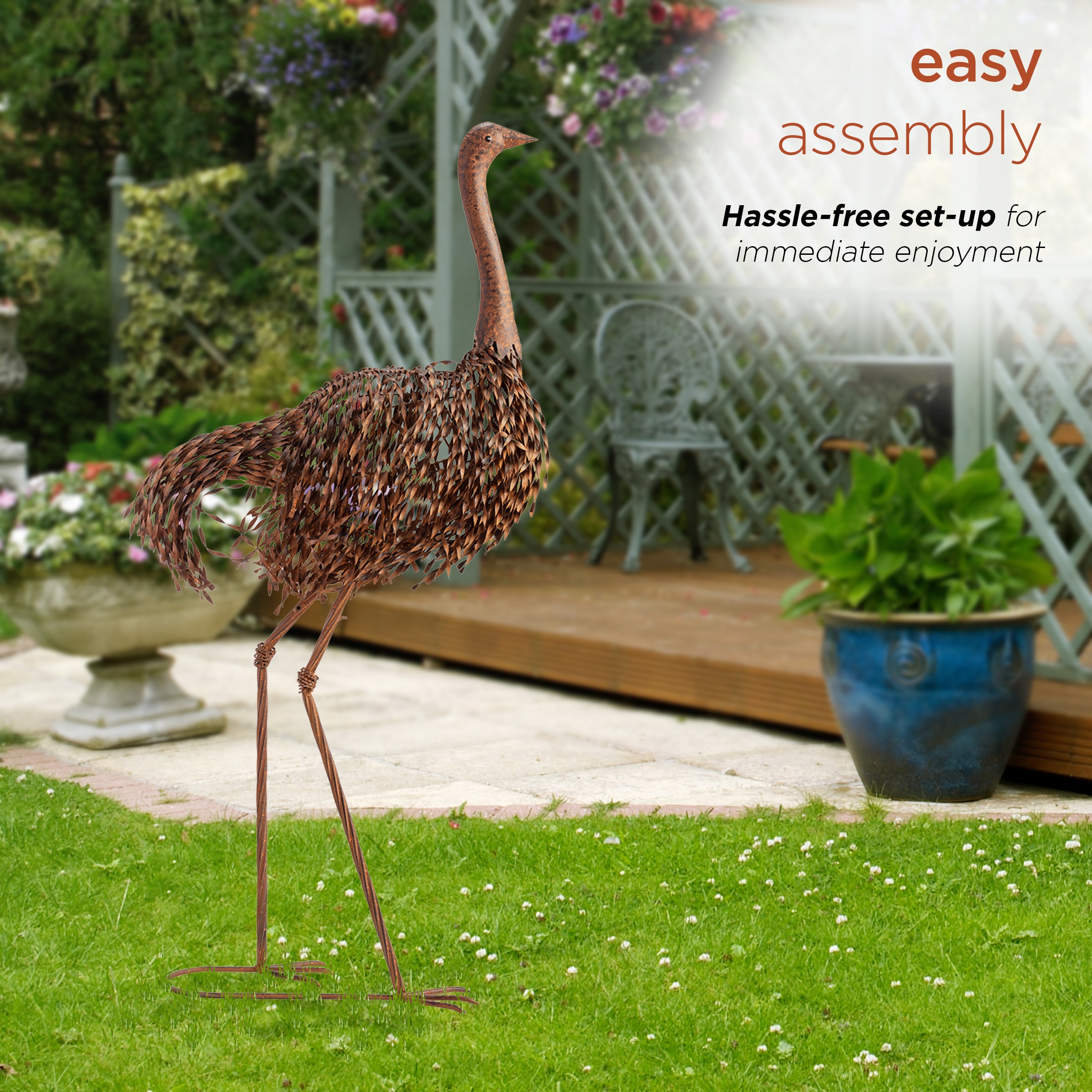 Alpine Corporation JUM282 Garden-Statue - View #6