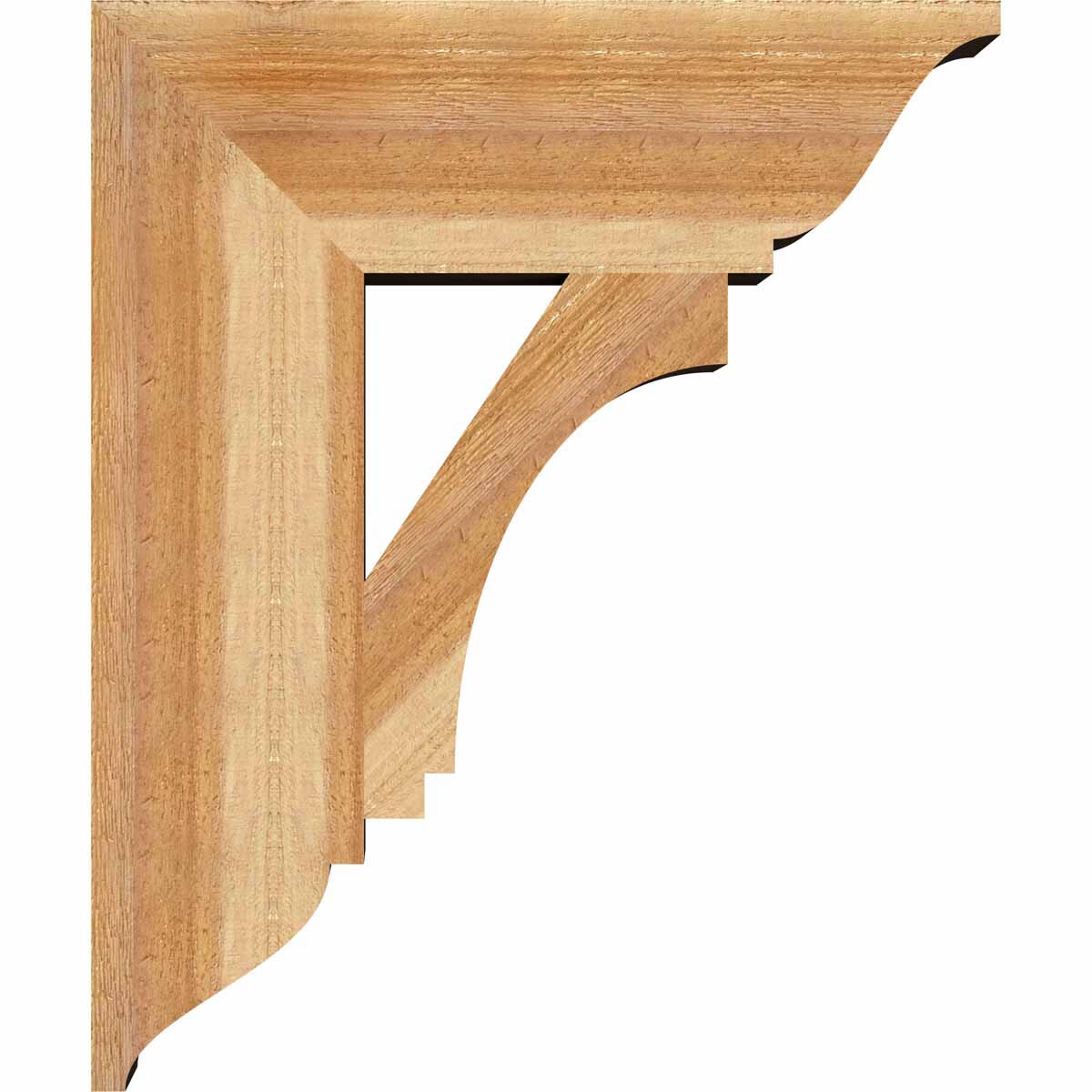 Ekena Millwork BKT06X20X24IMP01RWR Exterior-Brackets-Braces - View #3