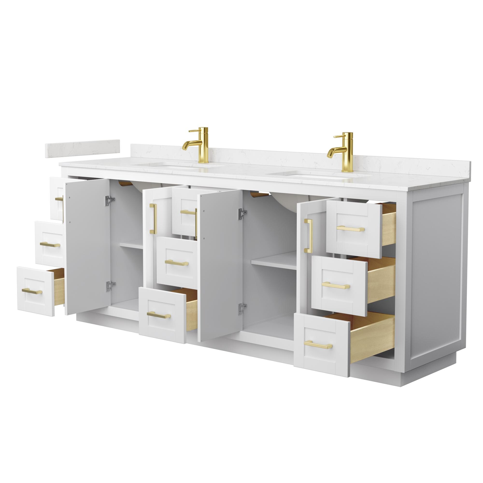 Wyndham Collection WCF292984DWGC2UNSMXX Bath-Vanity-Combo - View #3