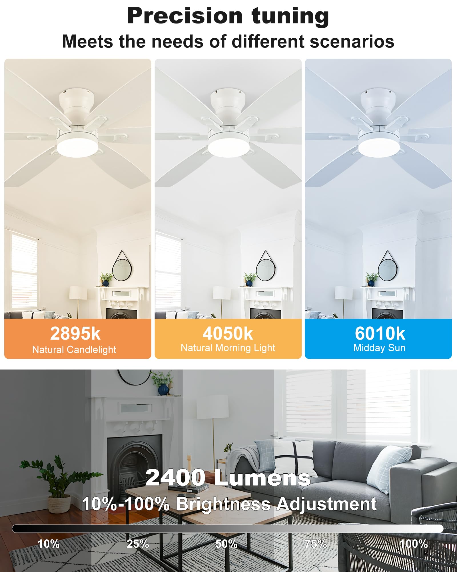 ITOPFOX LIT0814I344 Ceiling-Fans - View #4