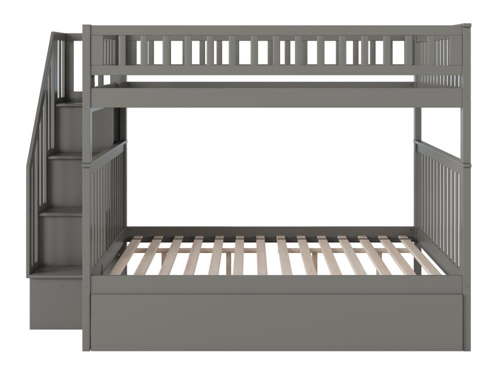 AFI Furnishings Woodland Grey Full Over Full Bunk Bed at Lowes.com