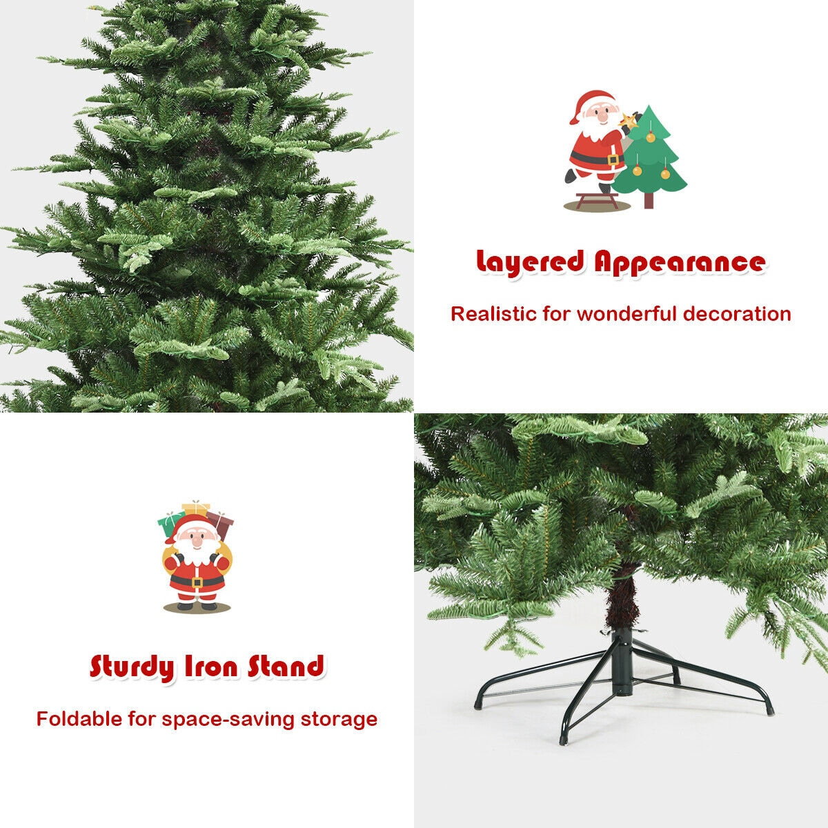 WELLFOR CM-HJY-22819 Artificial-Christmas-Trees - View #5