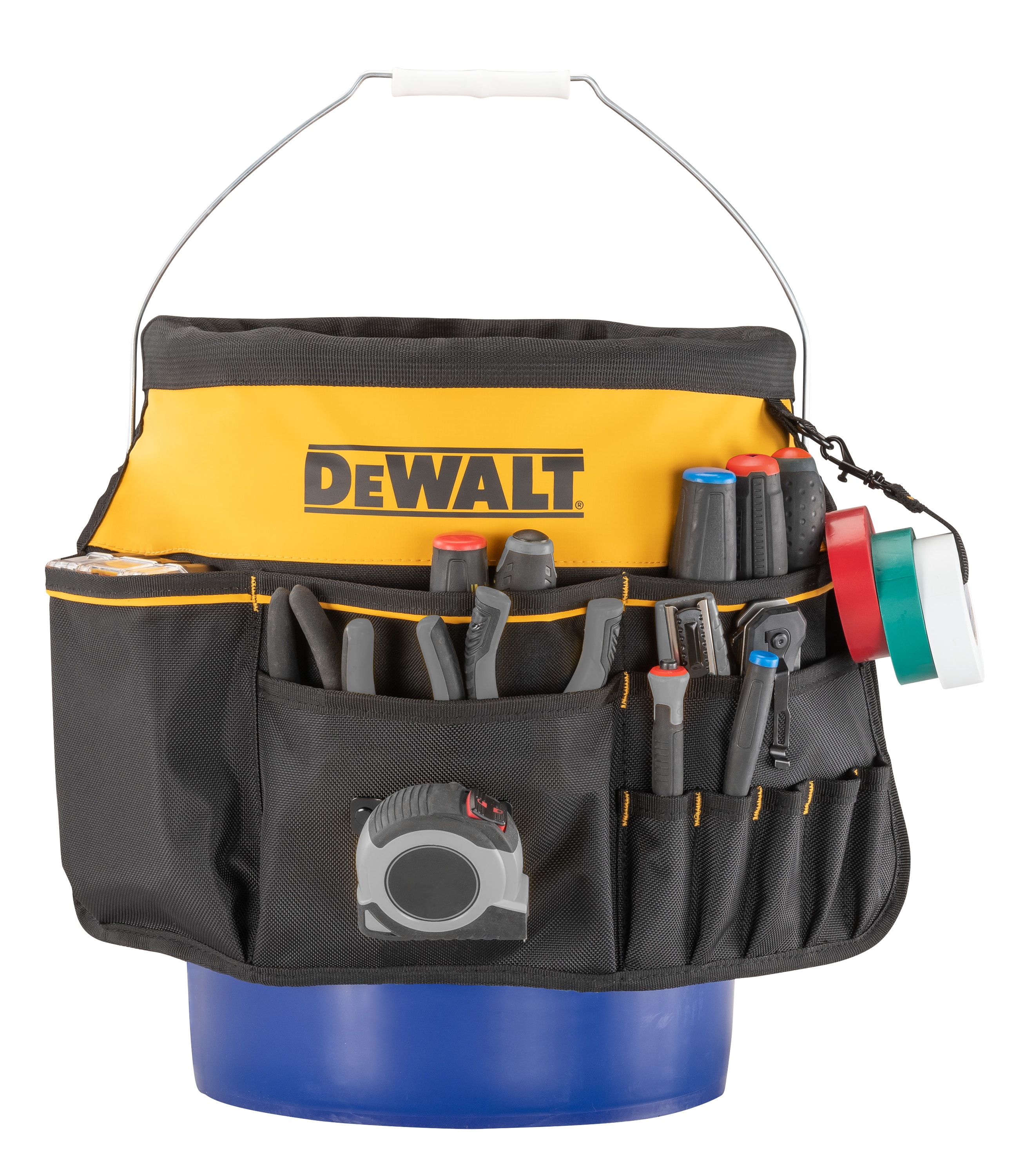 Kobalt Blue Black Polyester 18-in 5-Gallon Bucket Organizer in the Tool Bags  department at