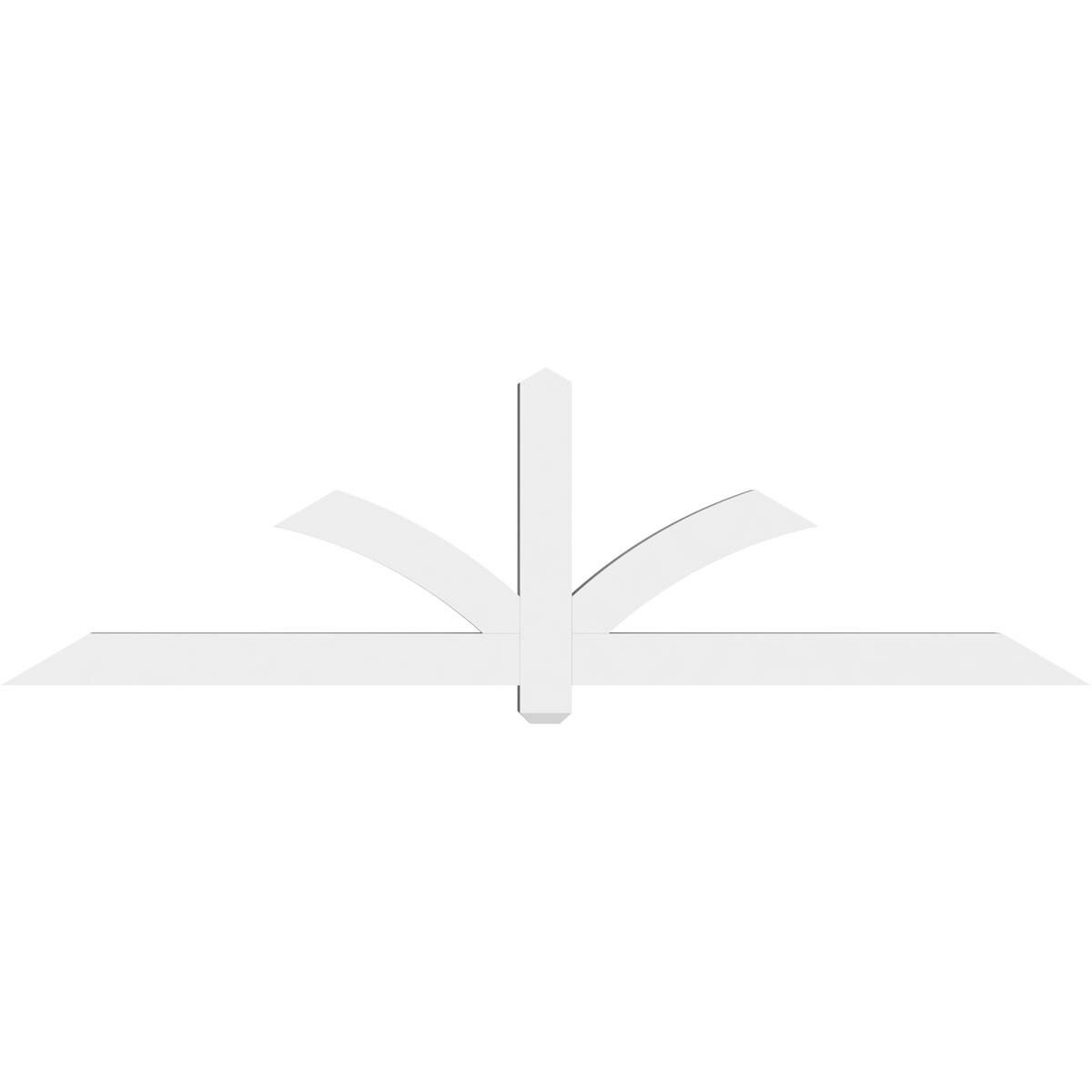 Ekena Millwork GBP084X25X0404RED00 Exterior-Brackets-Braces - View #2