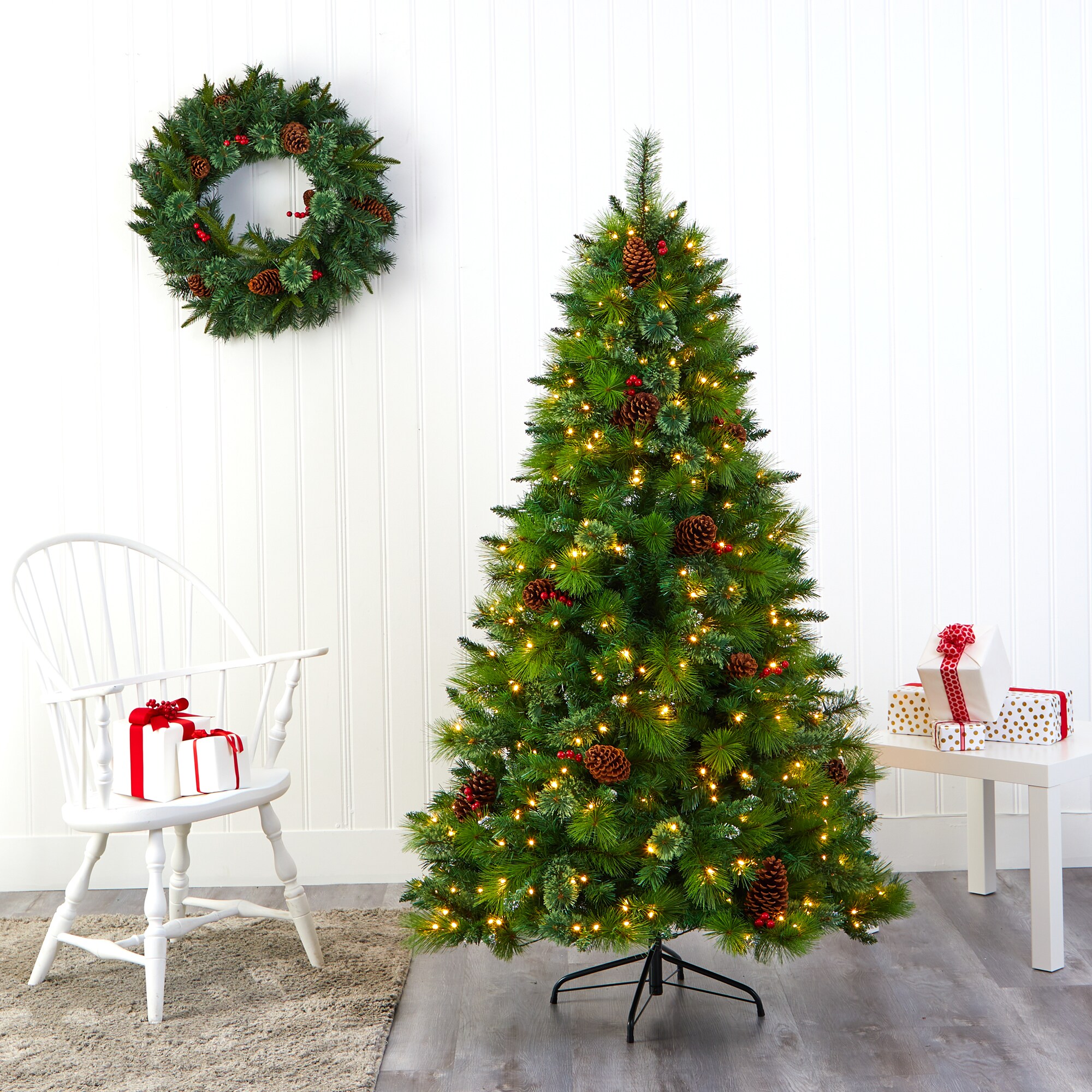 Nearly Natural T1622 Artificial-Christmas-Trees - View #6