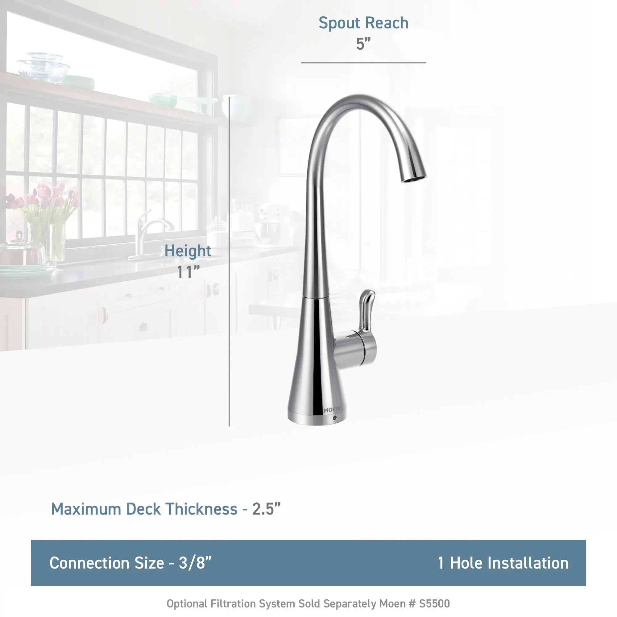 Moen S5520BLS Hot-Water-Dispensers - View #2