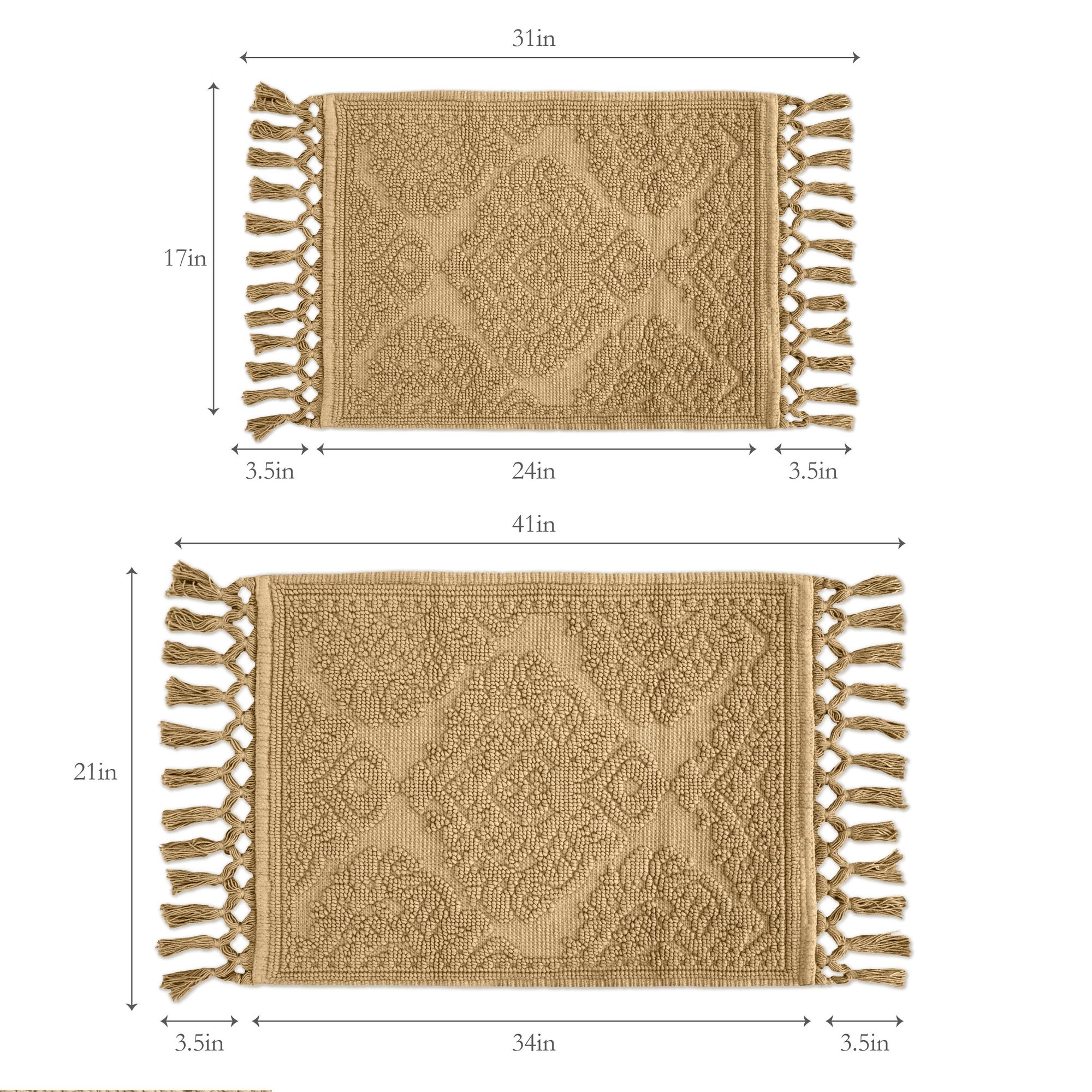 Jean Pierre New York 646760096510 Bath-Rugs - View #2